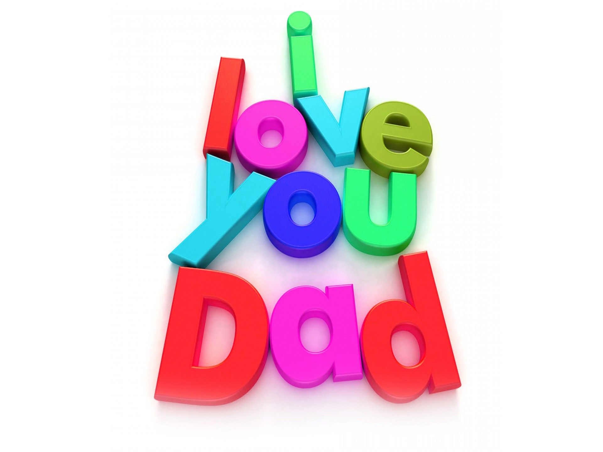 I Love You Dad Fathers Day Wallpaper