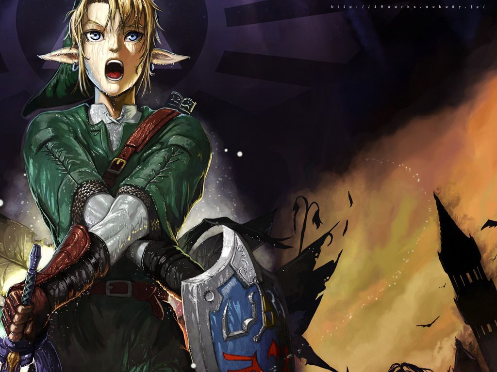 Furious Zelda Link Desktop Wallpaper - Zelda Wallpaper for Desktop