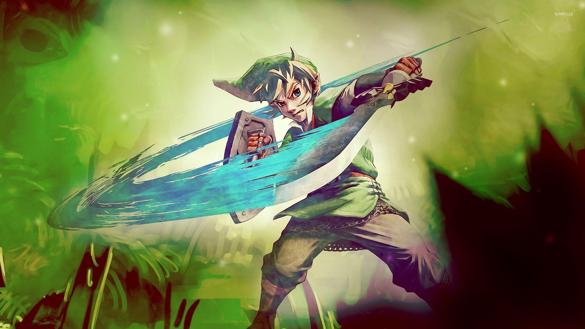 Fighting Link of Zelda wallpaper wallpaper