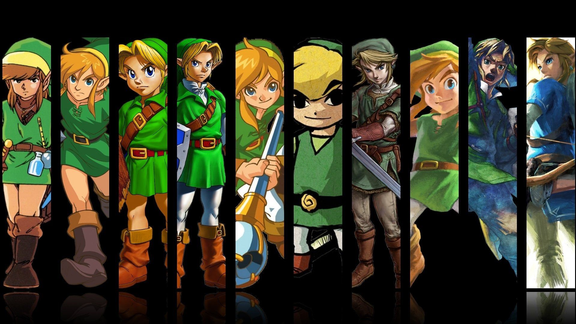 The Legend of Zelda 1986 link