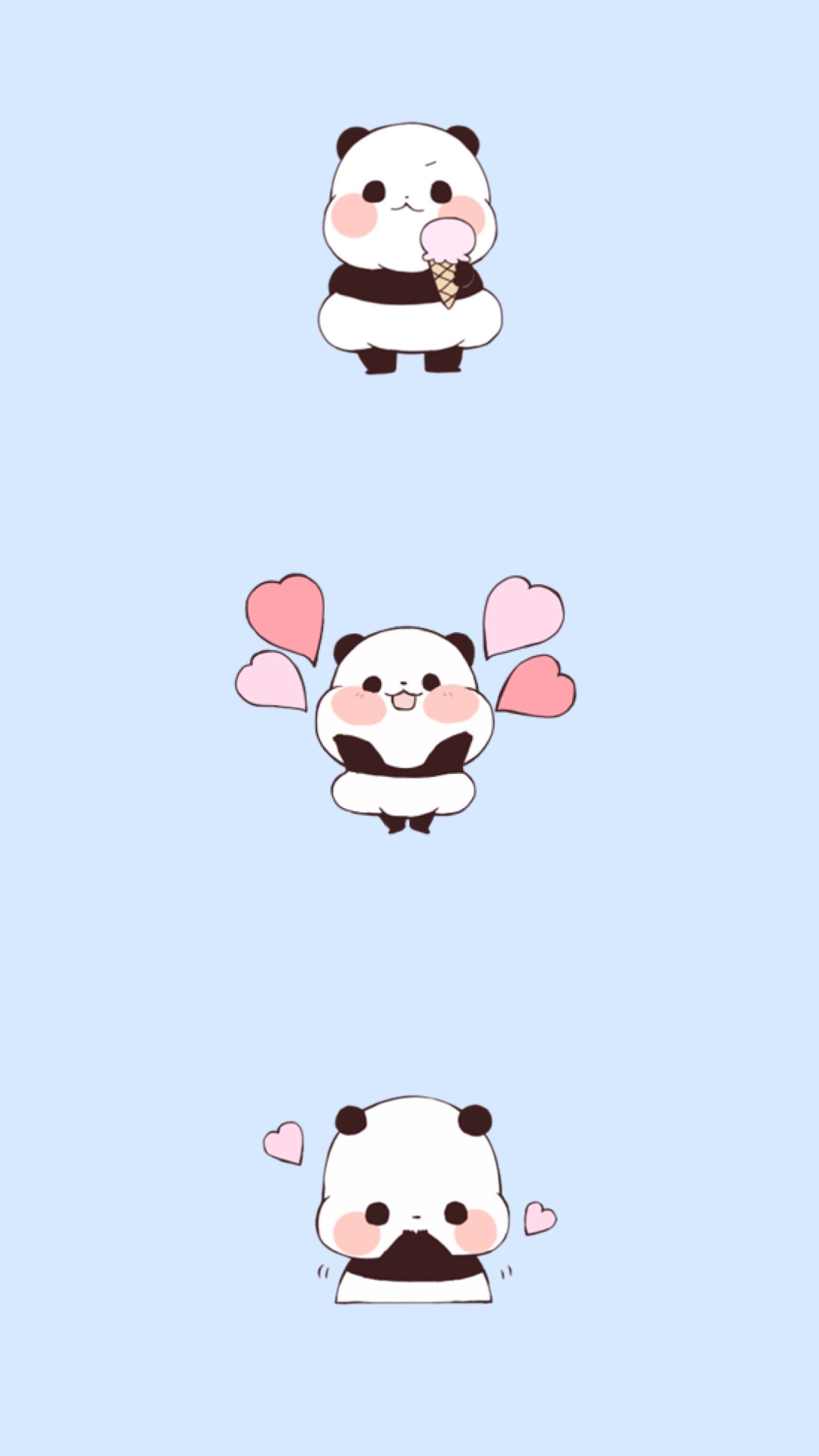 panda chibi wallpaper