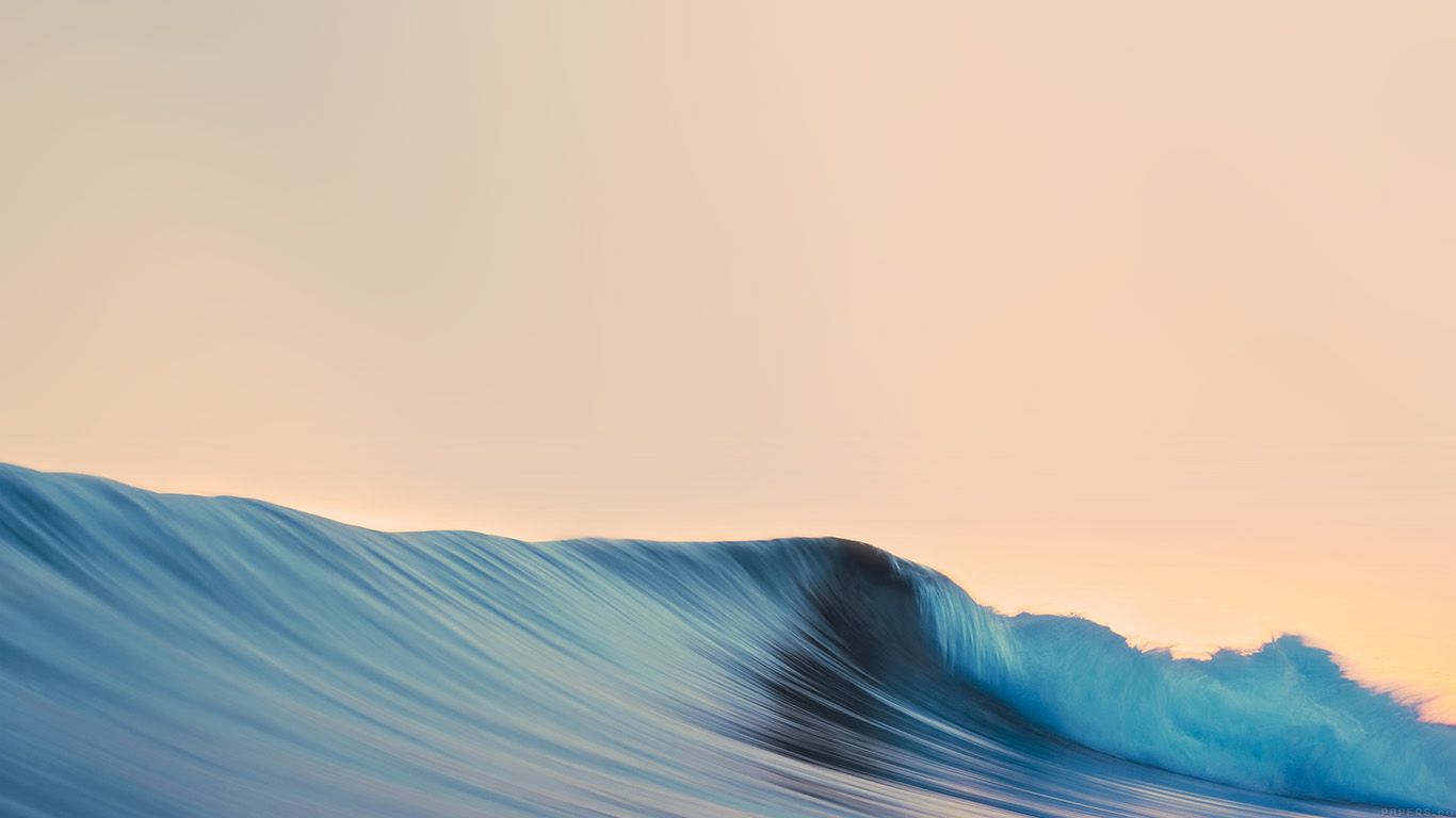 wallpaper for desktop, laptop. rolling wave art simple minimal