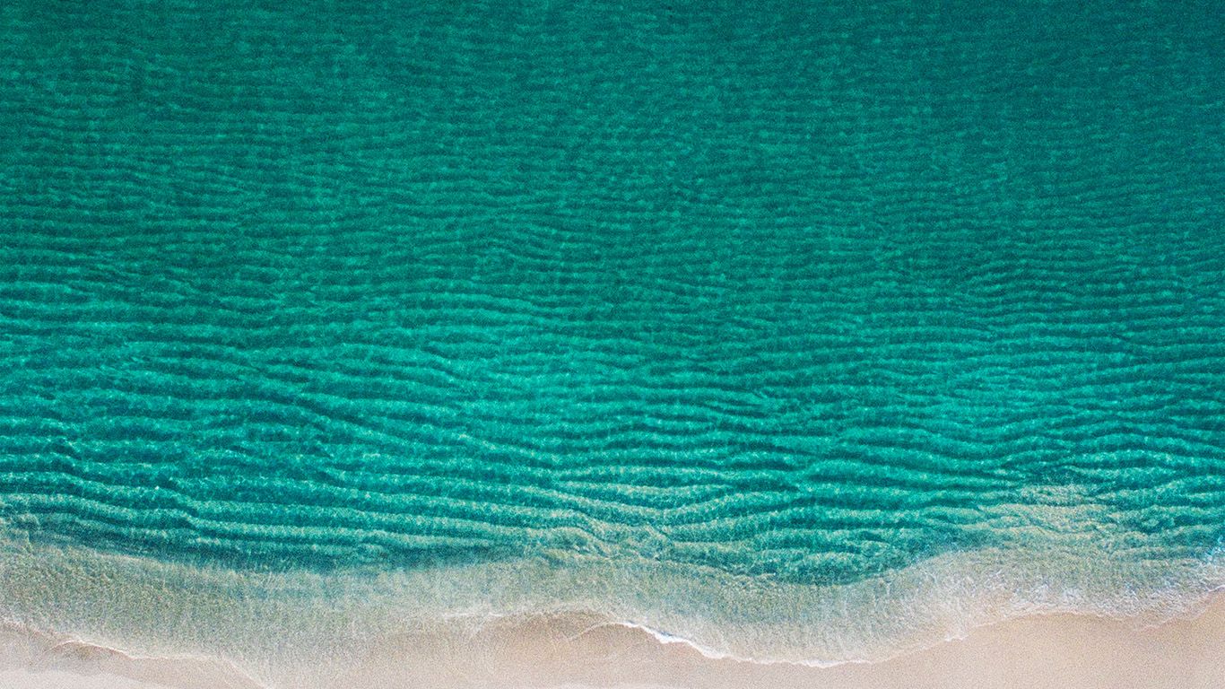 wallpaper for desktop, laptop. sea ocean green minimal nature wave earth