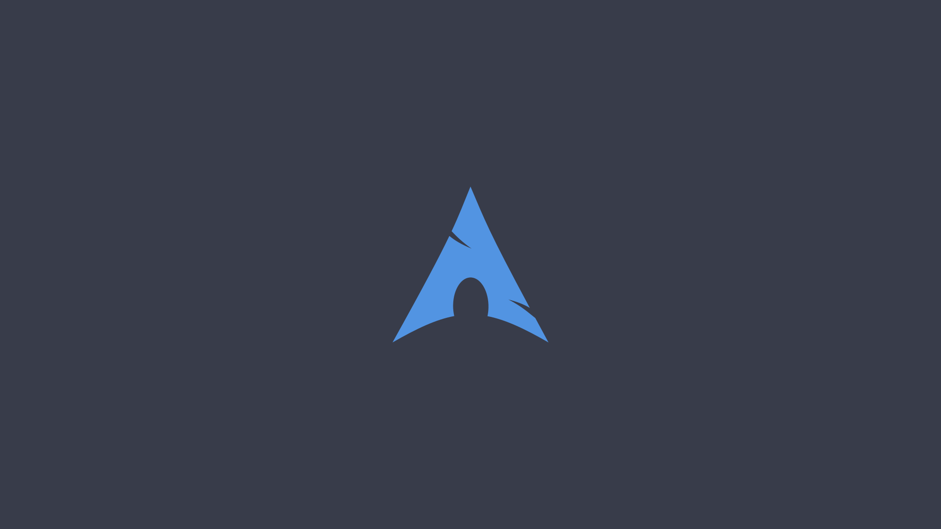 Clean and Simple Arc Dark Arch wallpaper
