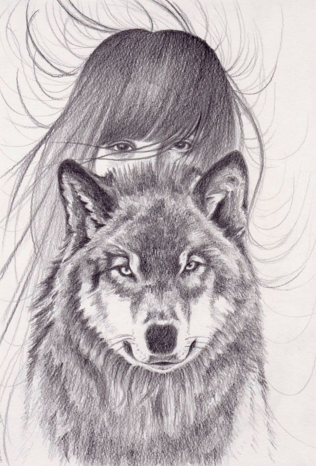 My Wolfe and I ❤️. Menina lobo, Lobo desenho, Lobo tatuagem