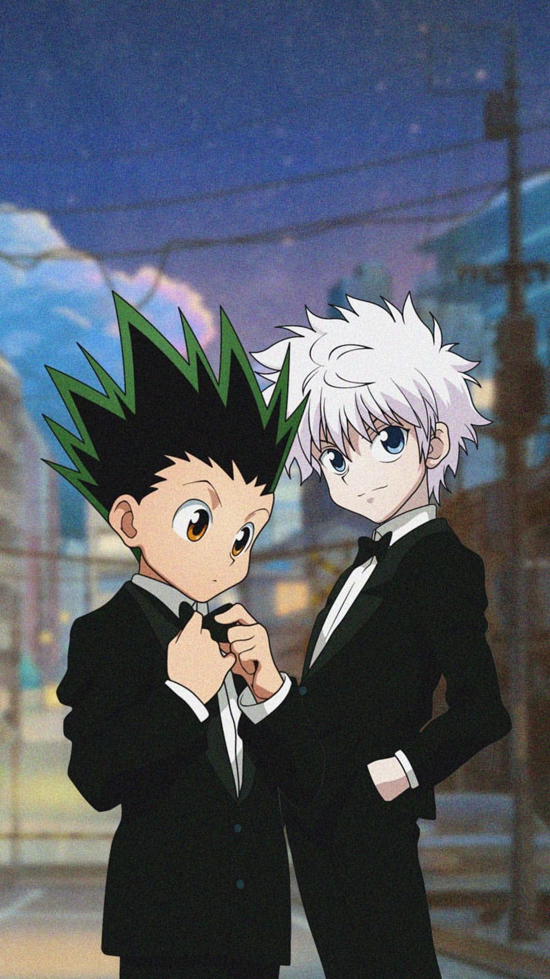 Gon and killua. Hunter anime, Anime, Aesthetic anime