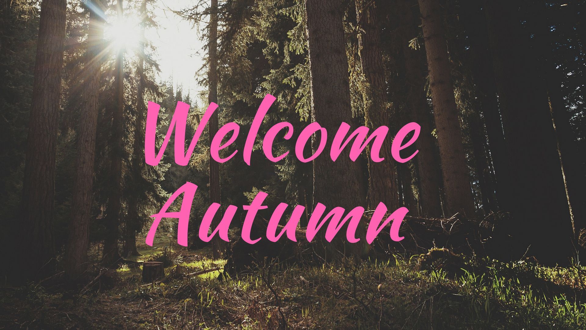 Free Hello Autumn, Welcome September Image And Wallpaper