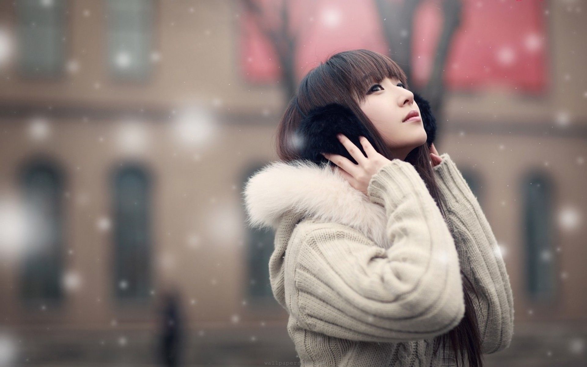 women, winter, new year, Asia, Vogue wallpaper