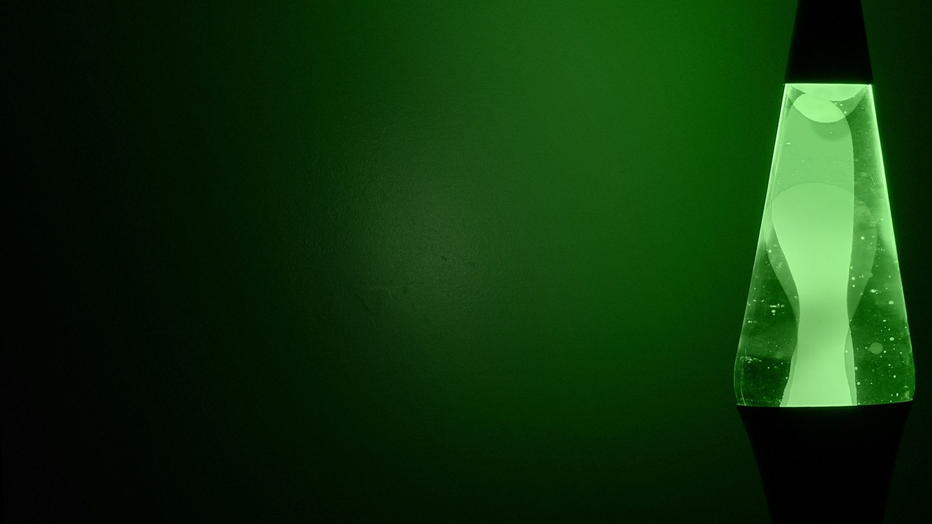 Green Lava Lamp desktop PC and Mac wallpaper