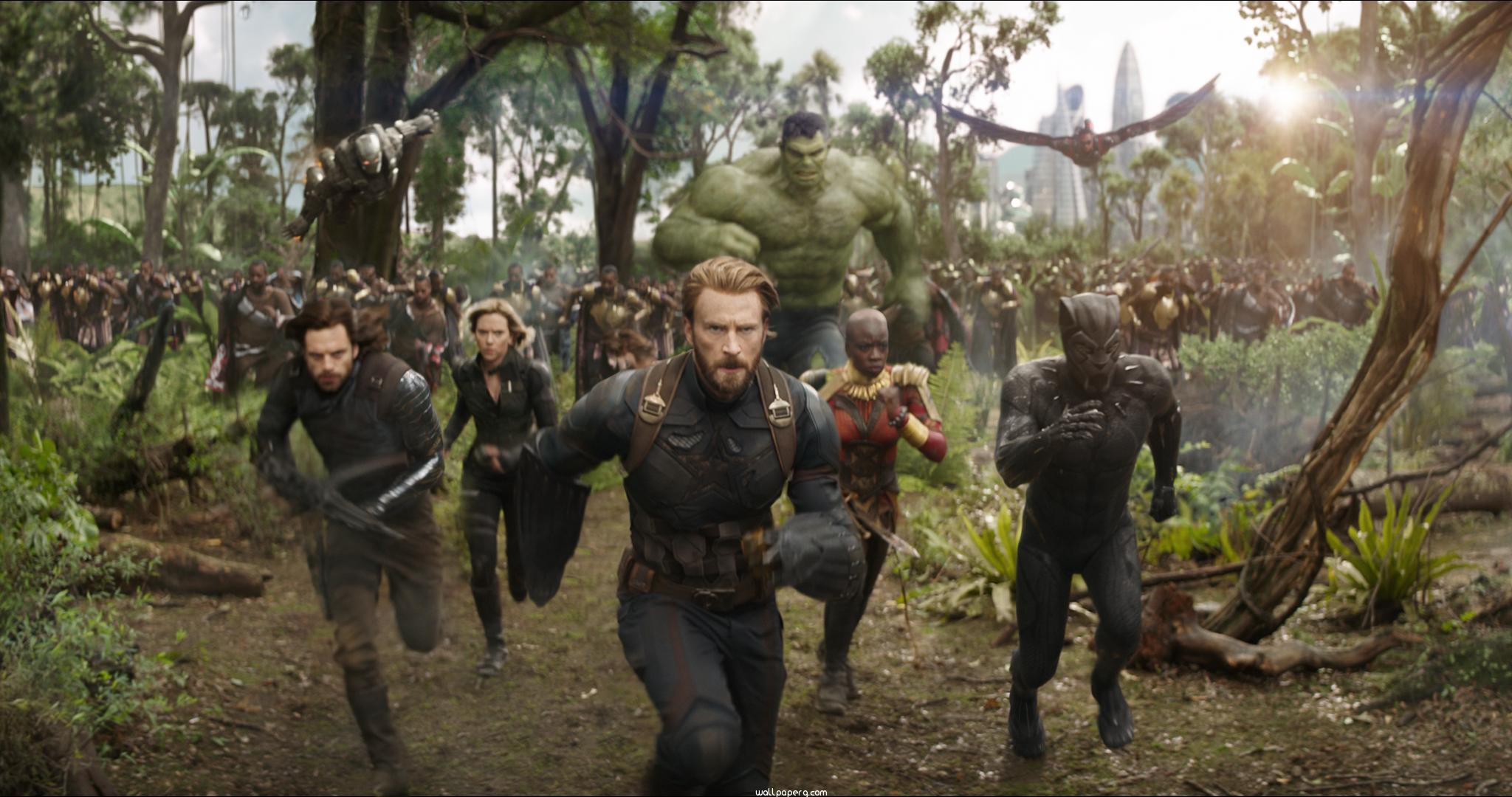 Download Avengers infinity war scene HD movie wallpaper for your mobile cell phone