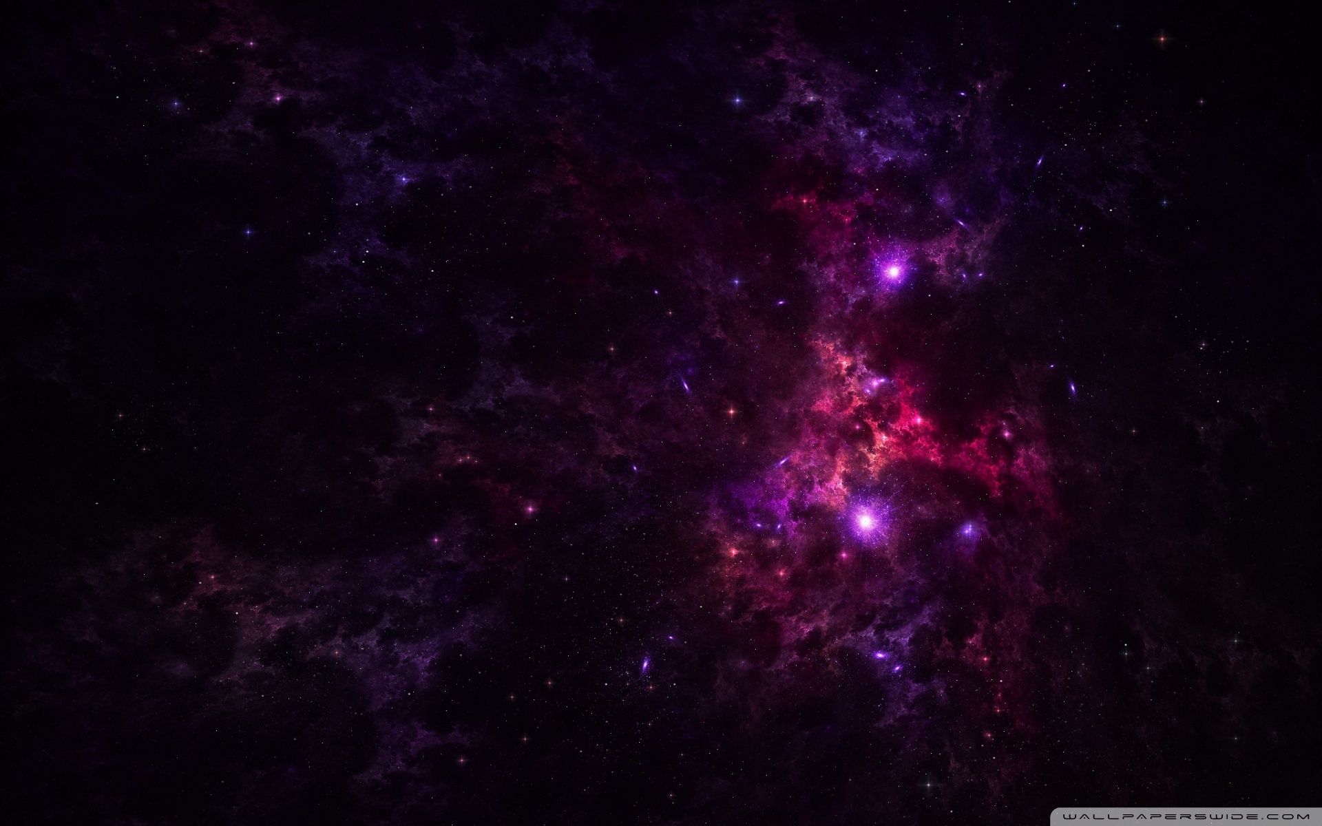 Purple Stars Ultra HD Desktop Background Wallpaper for 4K UHD TV, Tablet