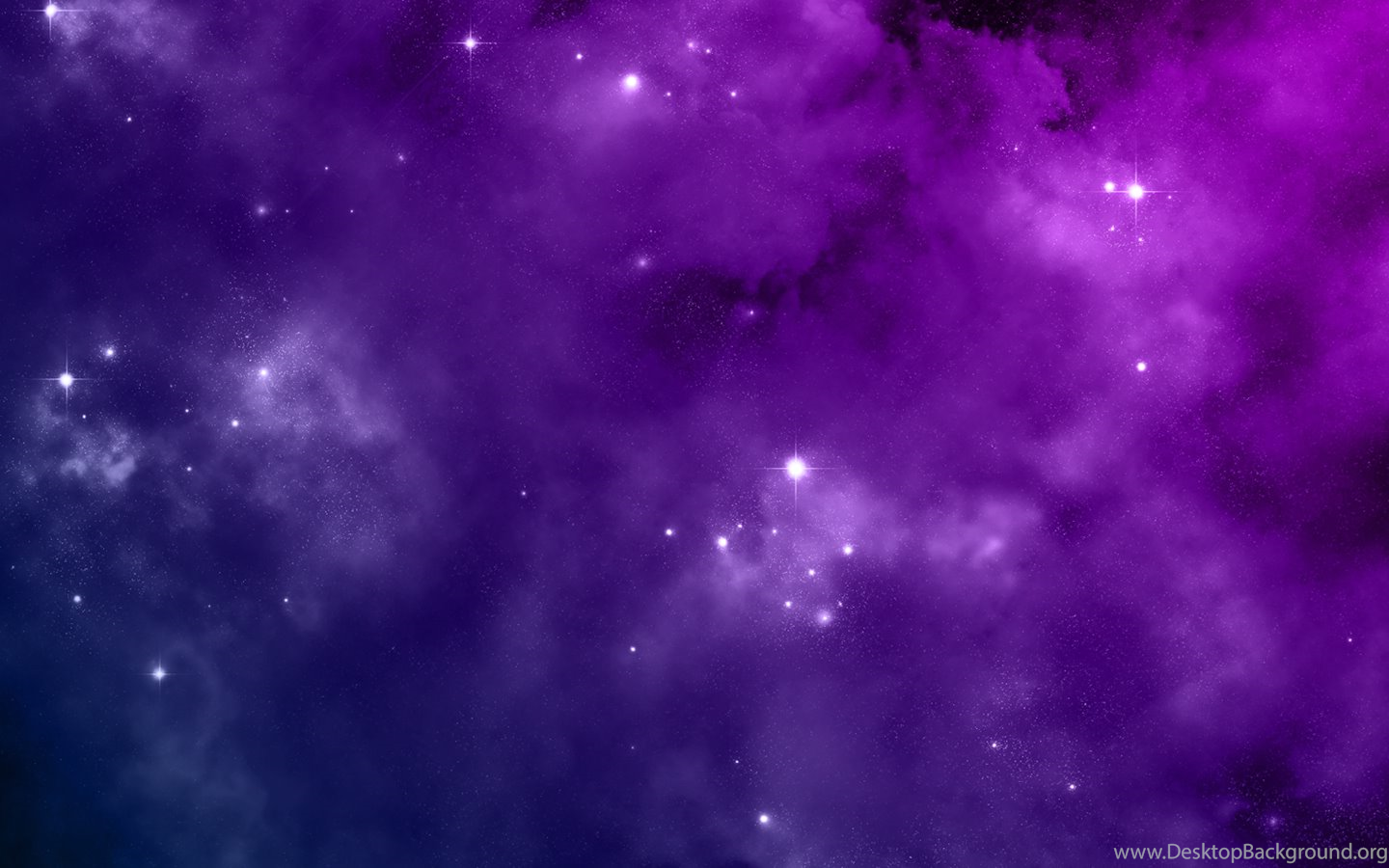 Purple Stars Wallpaper Desktop Background