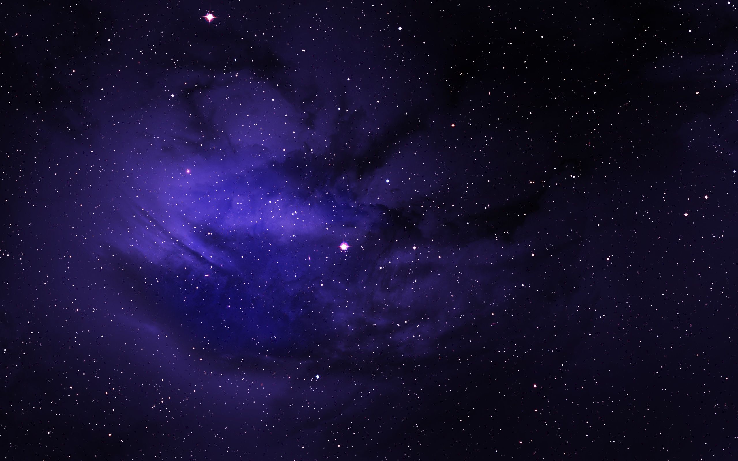 Space Stars Purple Sky 2560x1600 Resolution HD 4k Wallpaper, Image, Background, Photo and Picture