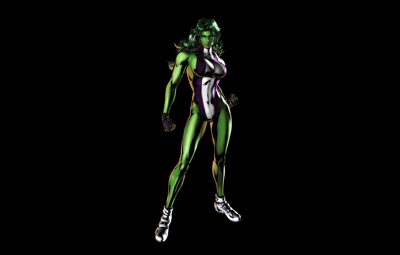 Wallpaper Green, MARVEL, She Hulk, She Hulk Image For Desktop, Section фантастика