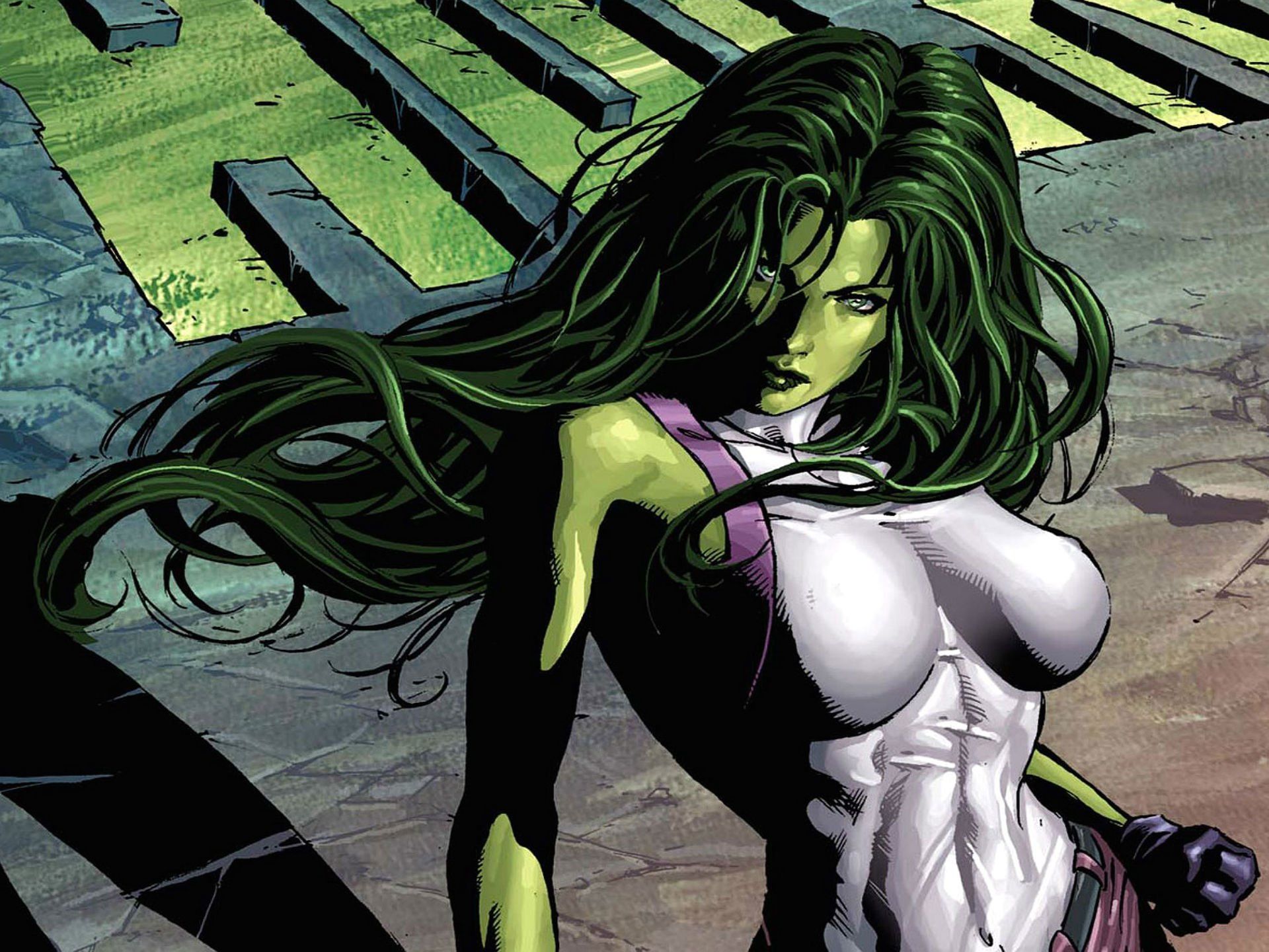she hulk, Marvel, Comics, Superhero, Hulk, She Wallpaper HD / Desktop and Mobile Background