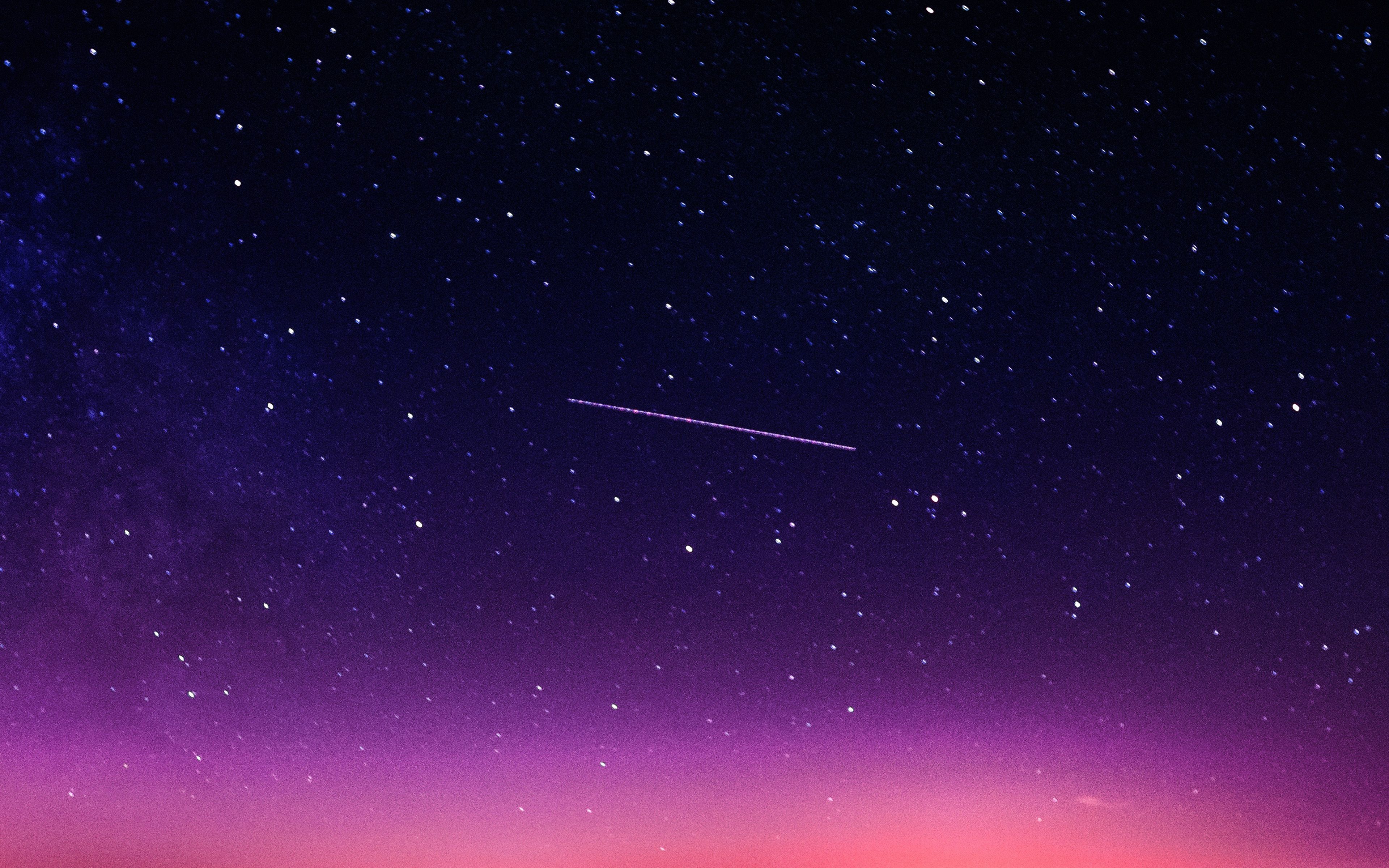 wallpaper for desktop, laptop. star galaxy night sky mountain purple pink nature space