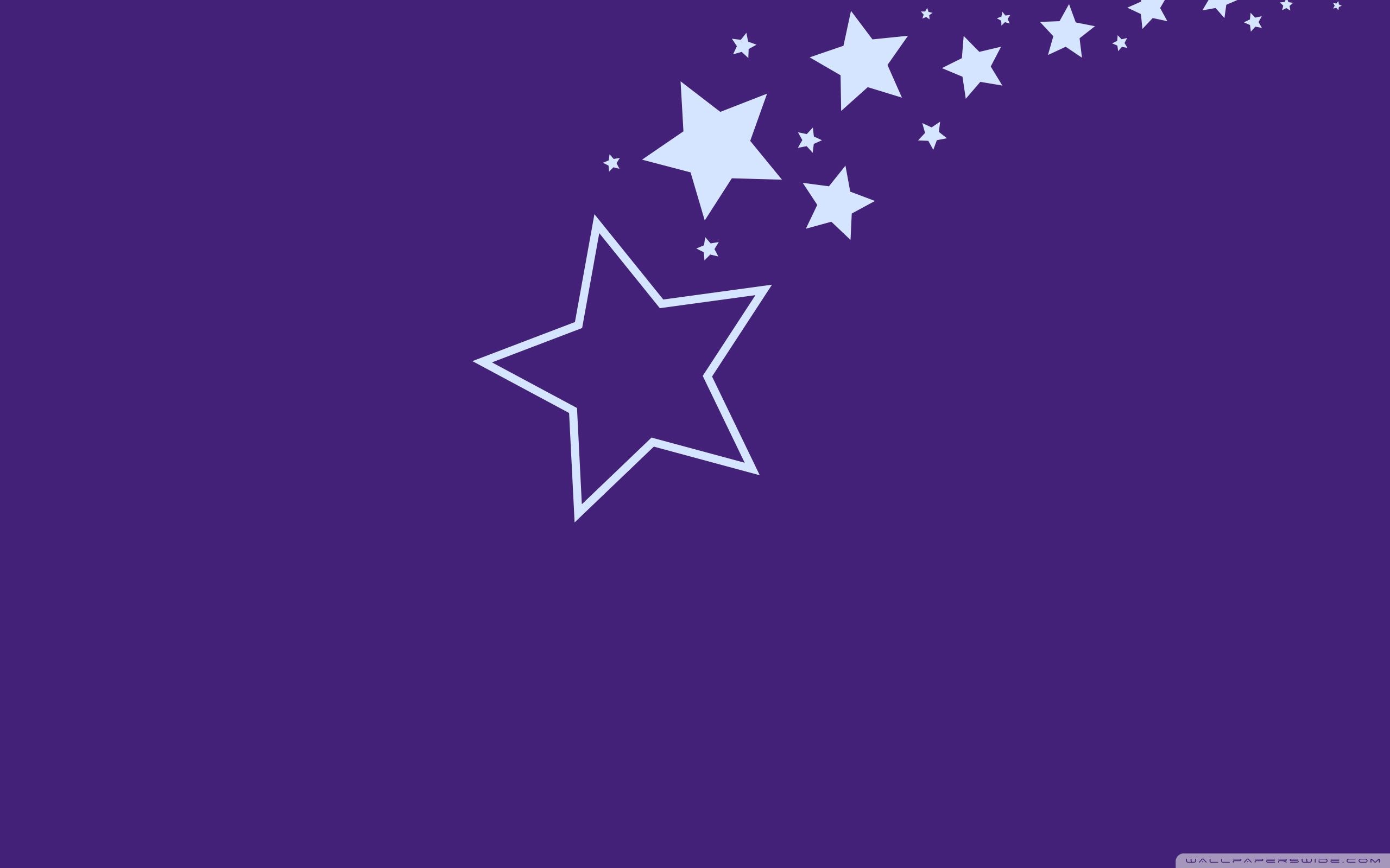 Download Stars Purple Background UltraHD Wallpaper
