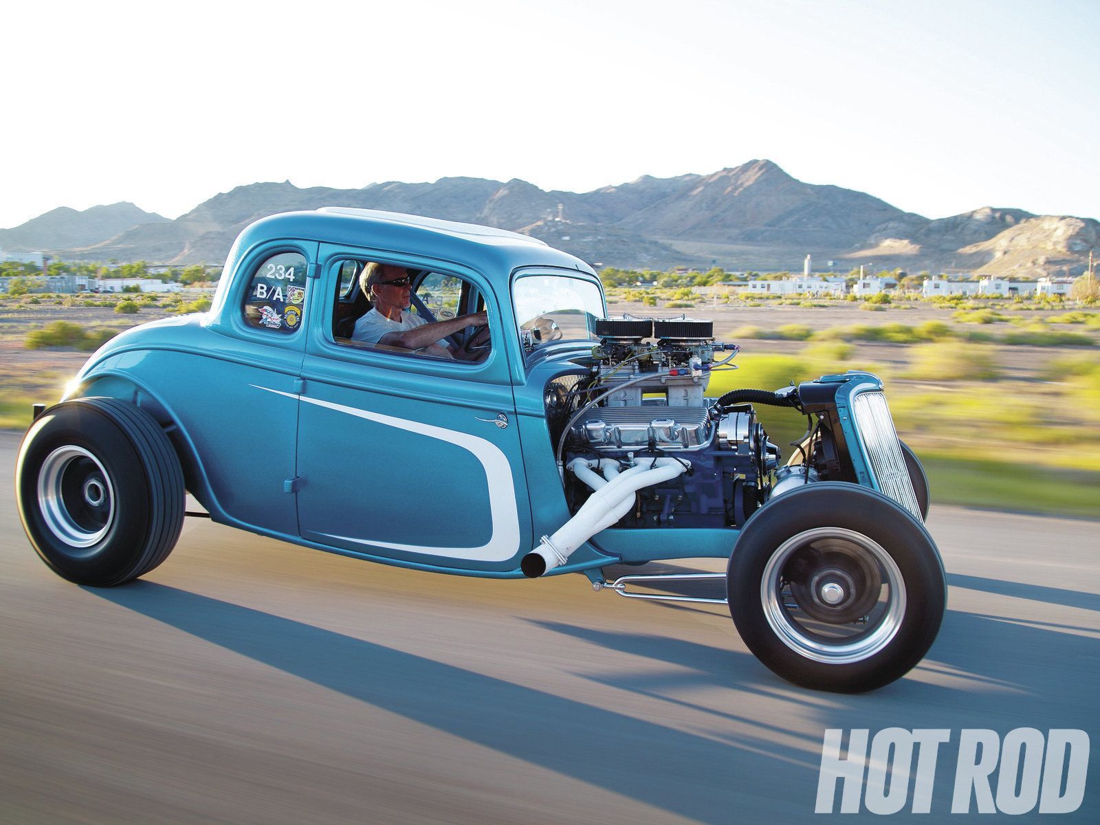 Ford steel 5 W Coupe Hot Rod 454 Chevy. The H.A.M.B