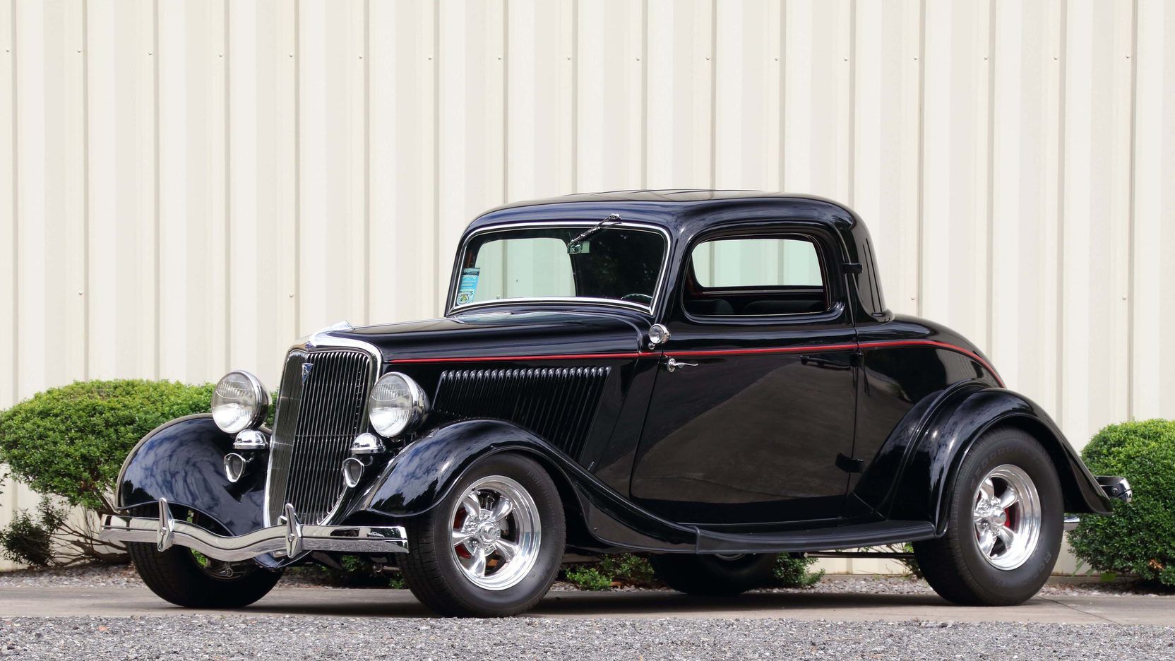 Blown 1934 Ford coupe