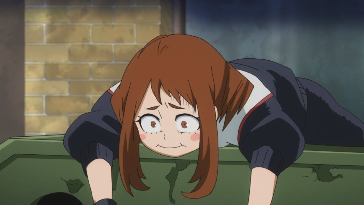 Warning, excessive use of zero gravity may make you sick. My Hero Academia