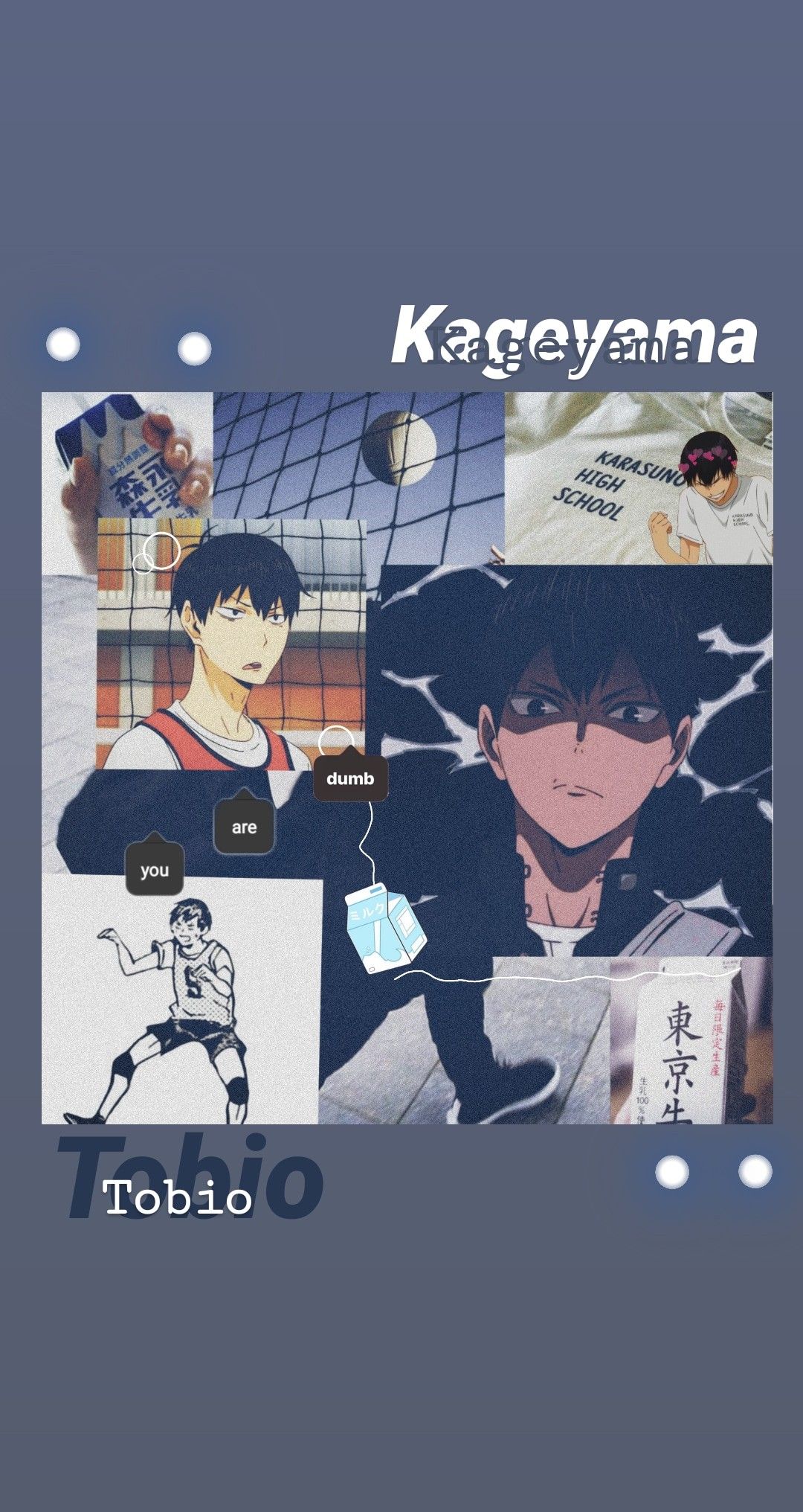 Wallpaper kageyama. Haikyuu anime, Cute anime wallpaper, Anime wallpaper