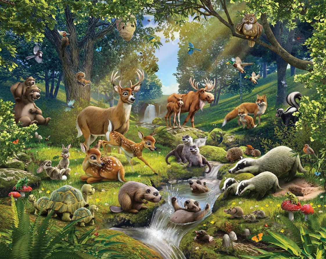 Forest Animals Wallpapers - Wallpaper Cave