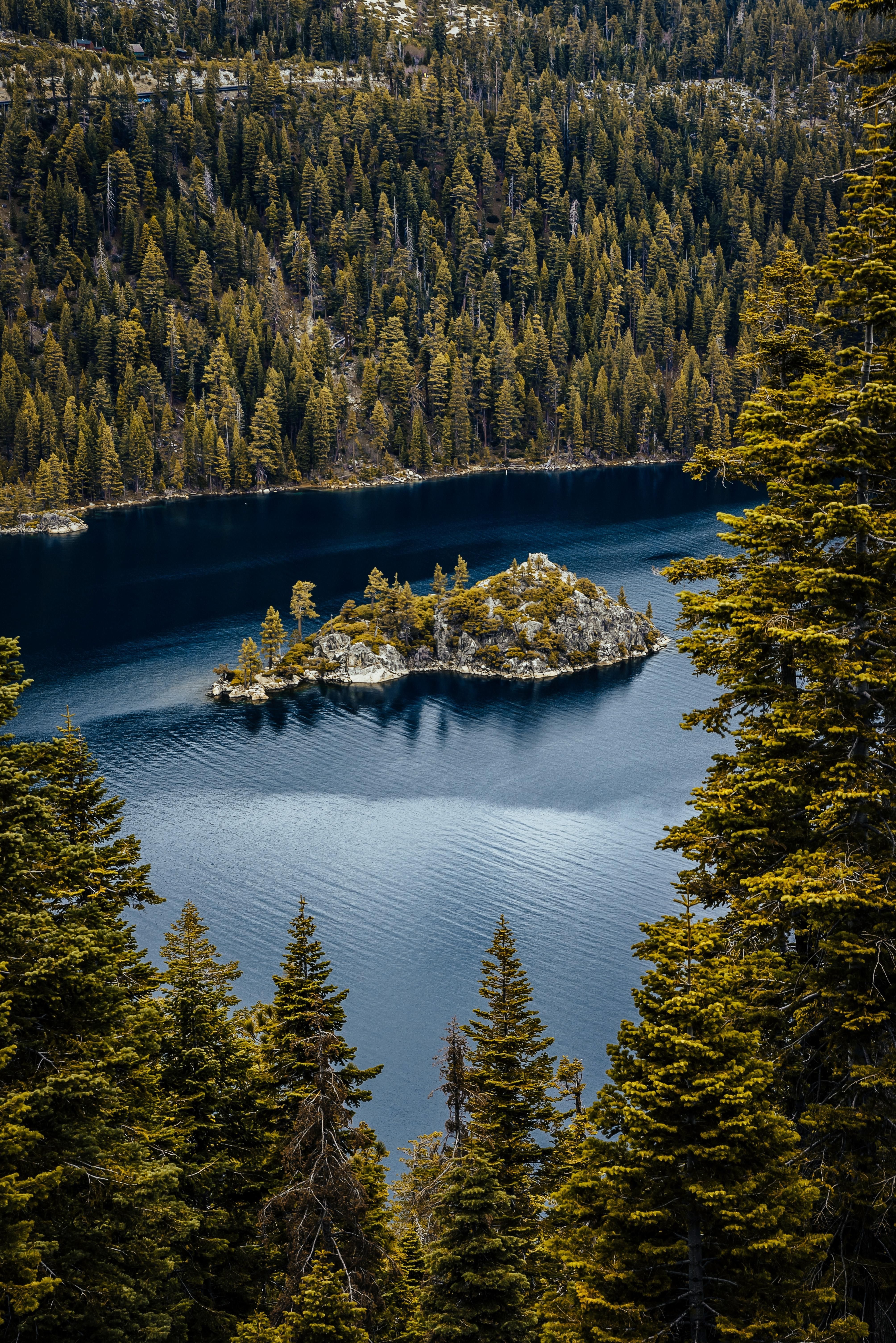 Fannette Island at Emerald Bay Lake Tahoe California USA [OC][4016x6016] #nature photography #landscap. Emerald bay lake tahoe, Lake tahoe california, Lake tahoe