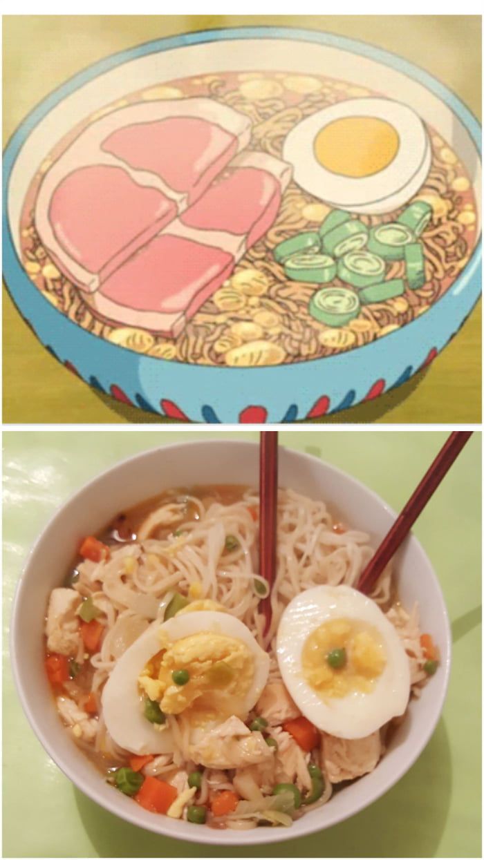 When you ask your boyfriend some ramen after you watched an anime