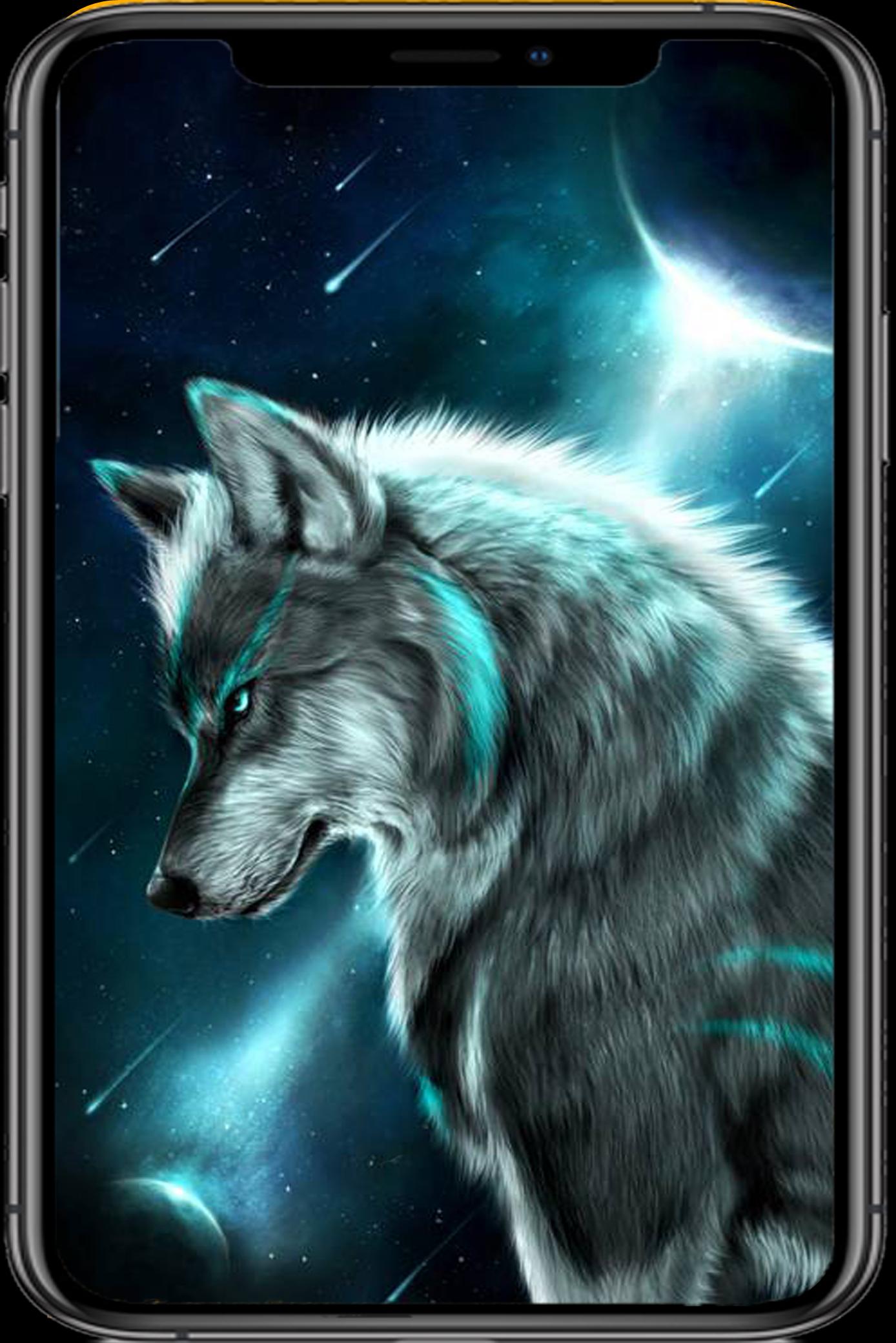 Wolf Wallpaper HD Neon wallpaper for Android