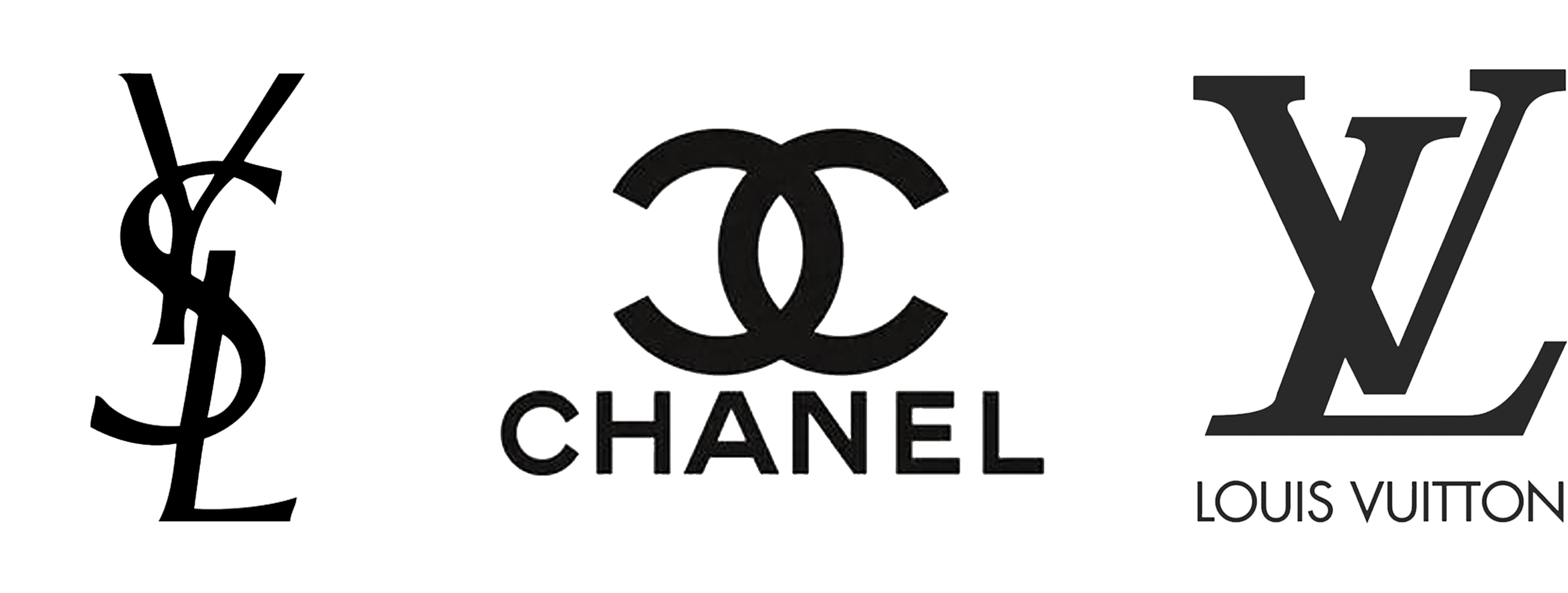 Logo Louis Vuitton Vuitton Ysl Logo Clipart (3484x1258), Png Download. Chanel wallpaper, Logo clipart, Clothing brand logos