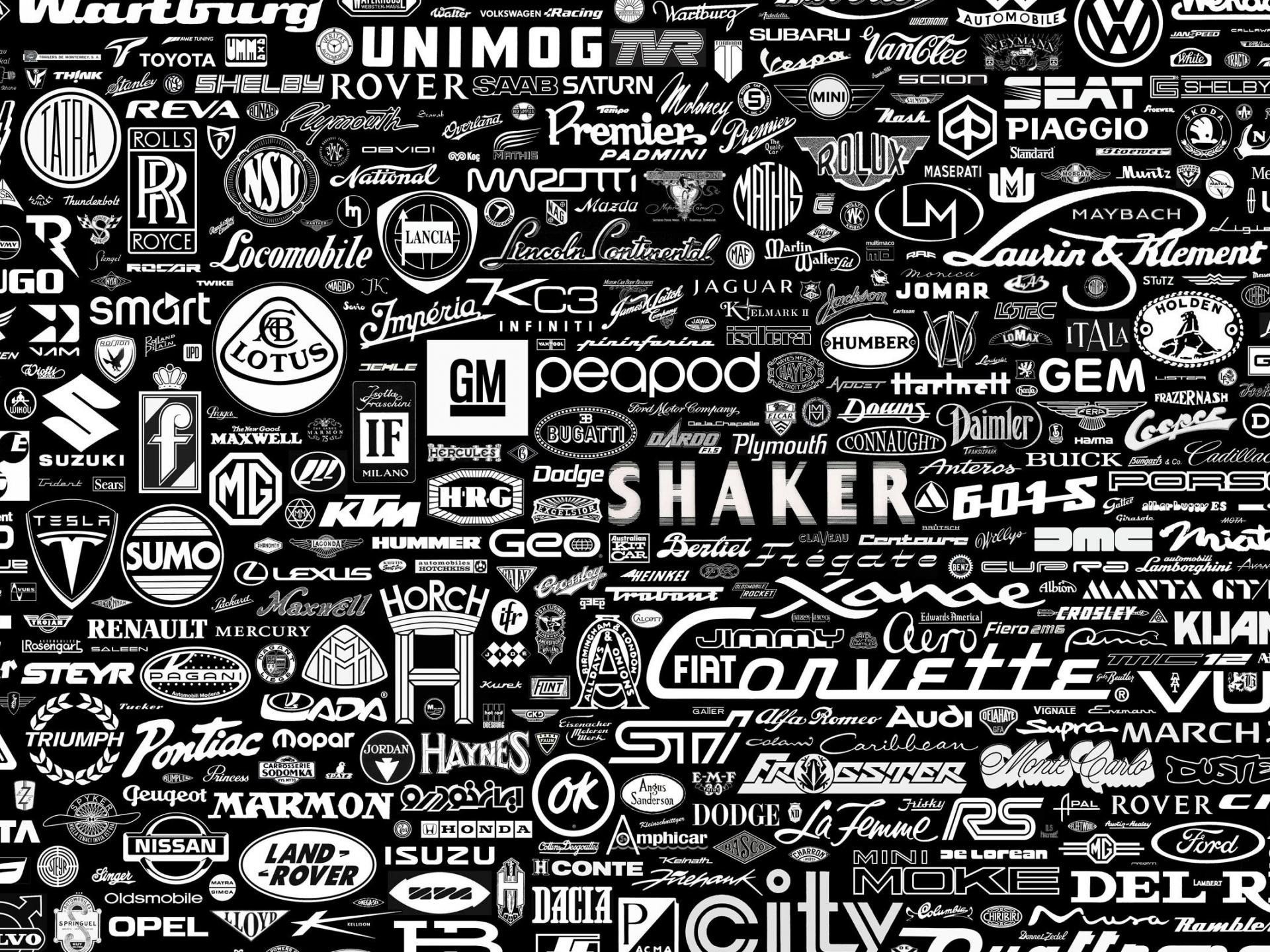 Cars quotes brands logos wallpaperx1440