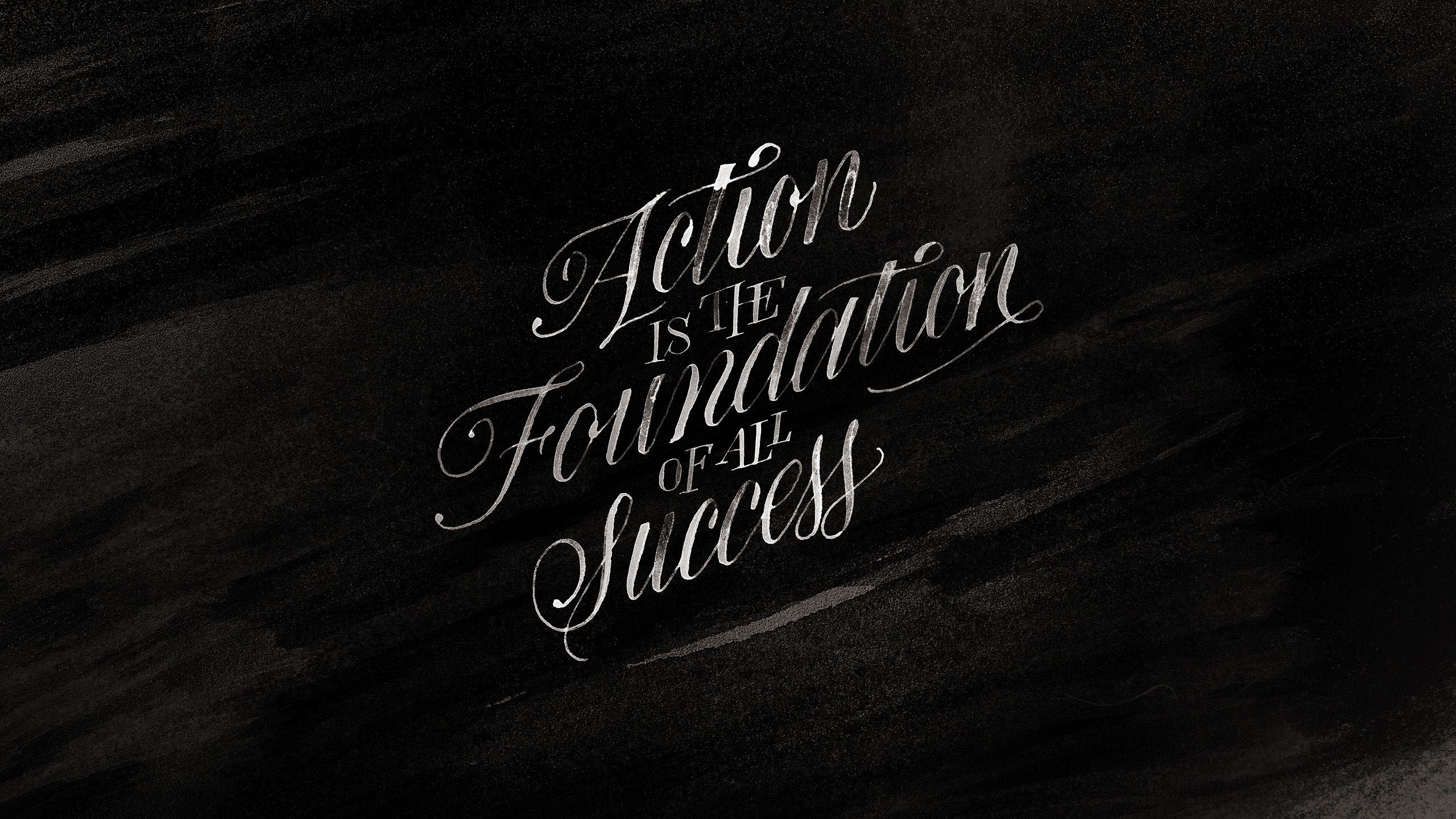 Calligraphy Success Quote Wallpaper Background 62878 2560x1440px