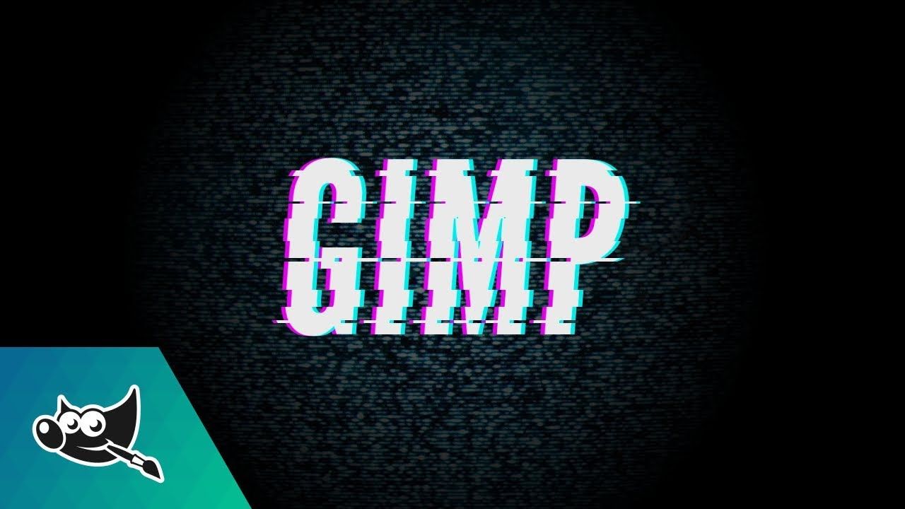 GIMP Tutorial: Glitch Text Effect