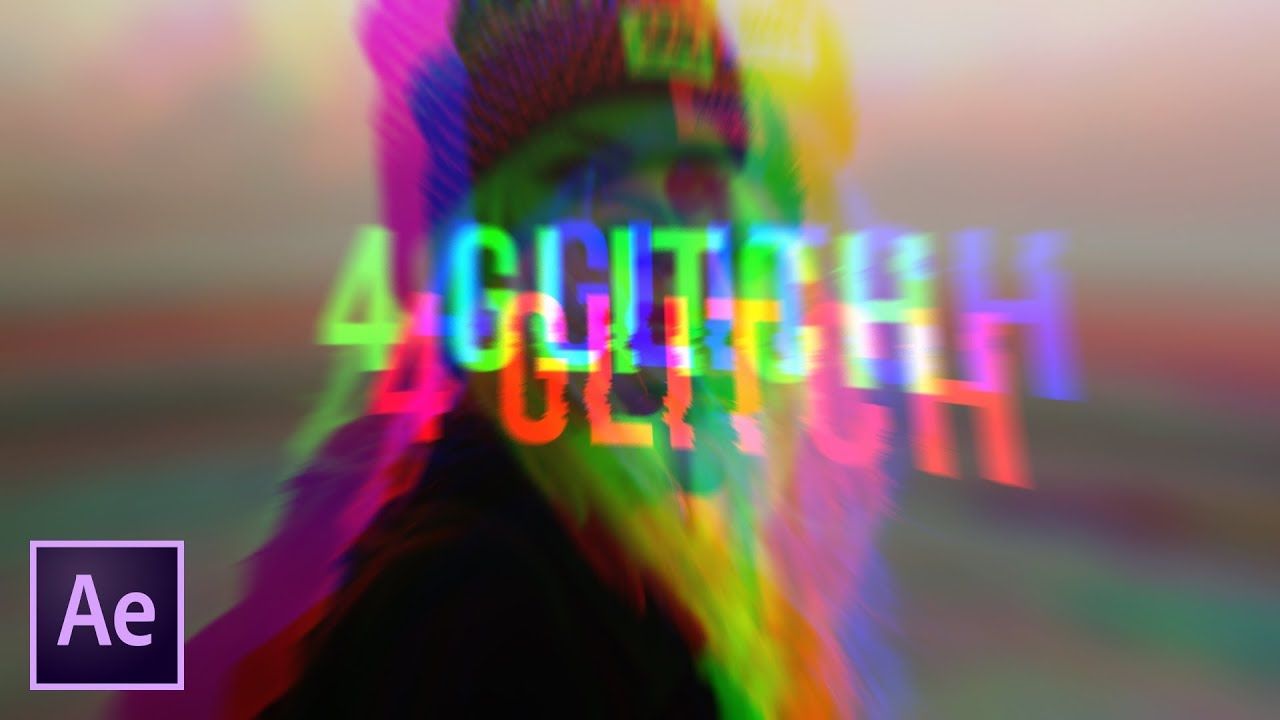 Create 4 Popular Glitch Effects Very Fast. After Effects Tutorial