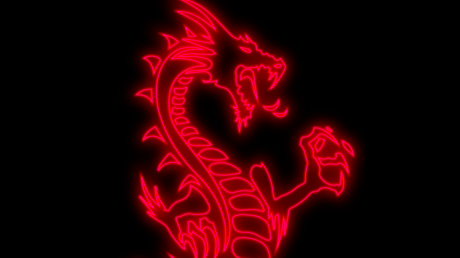 Wallpaper HD 1080p for pc neon dragonheroscreen.cc