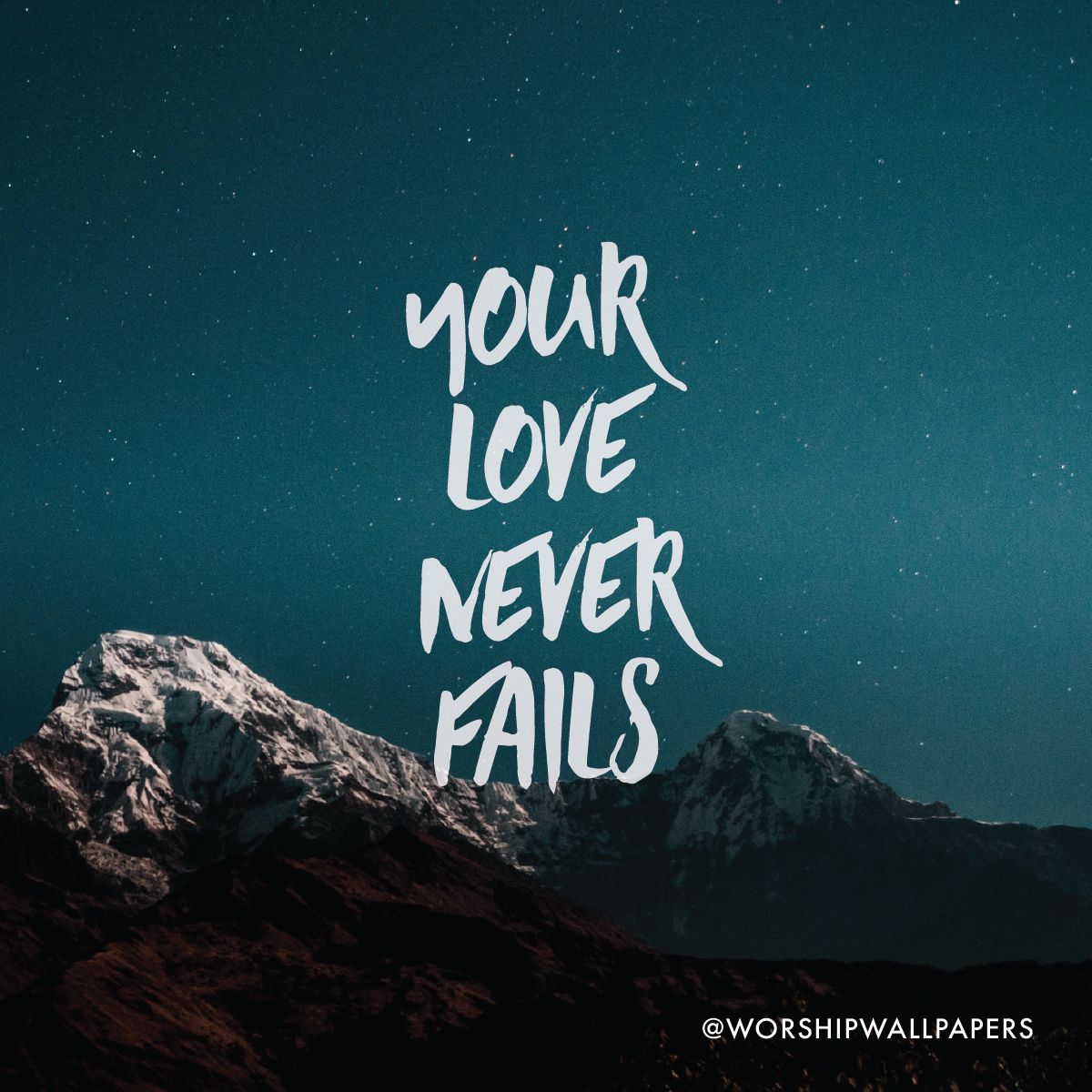 Your Love Never Fails // Jesus culture
