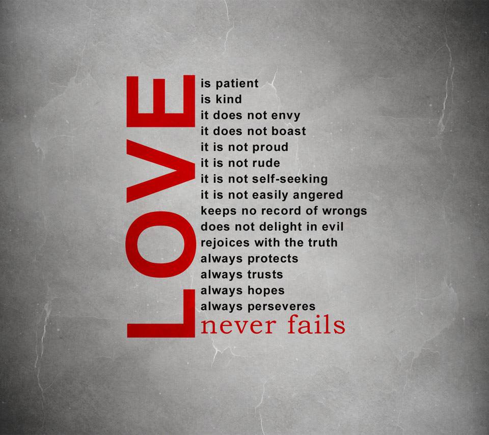 Love Never Fails / Your Love Never Fails It Never Gives up / 