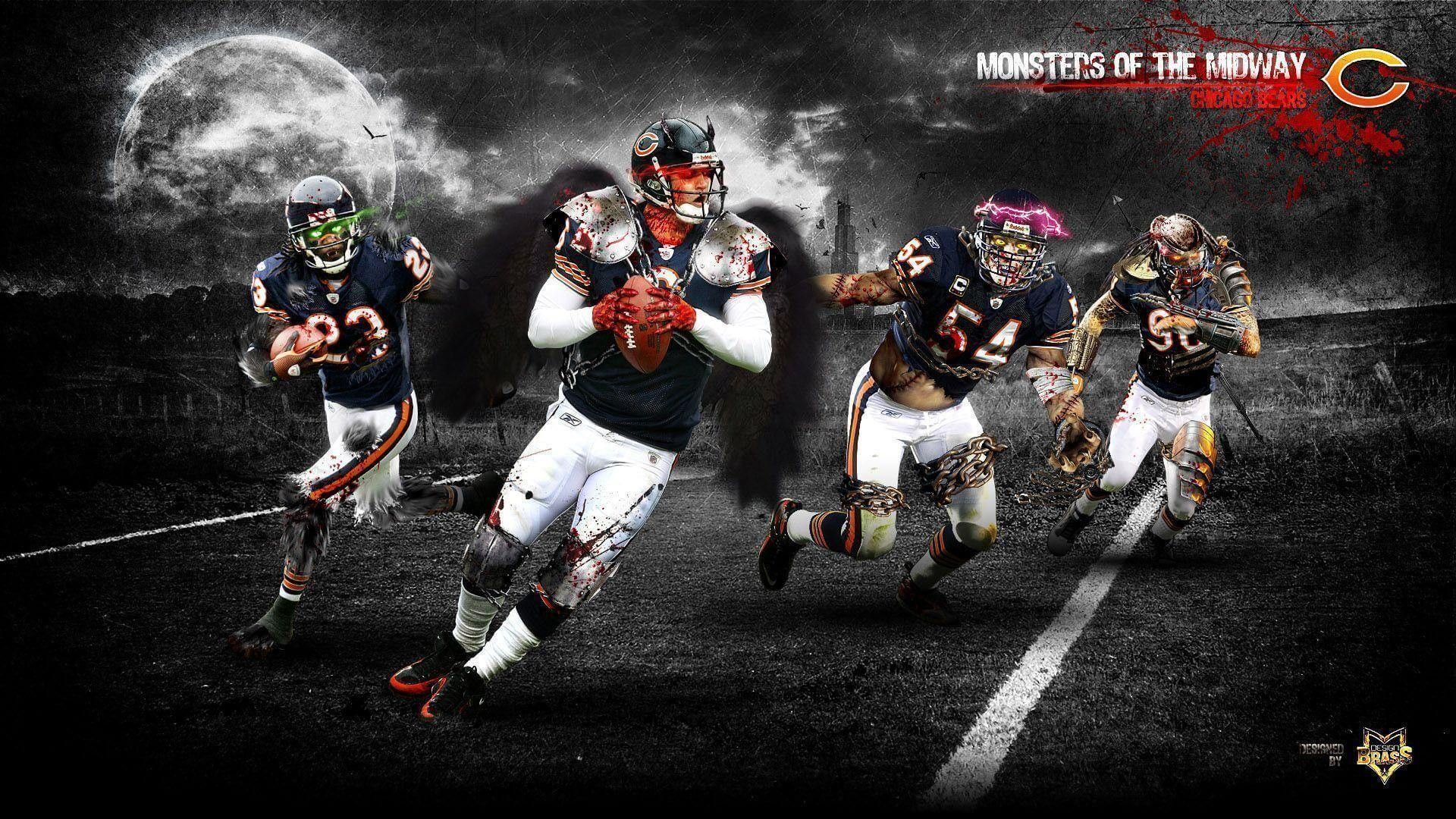 Bears For PC Wallpaper NFL Football Wallpaper For PC Wallpaper.. Nfl football wallpaper, Football wallpaper, Chicago bears wallpaper