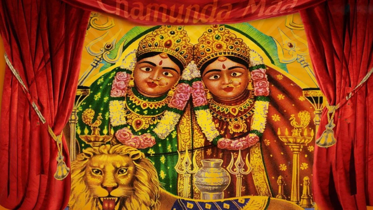 Hindu Goddess Maa Chamunda Beautiful Picture, Wallpaper, Image Video