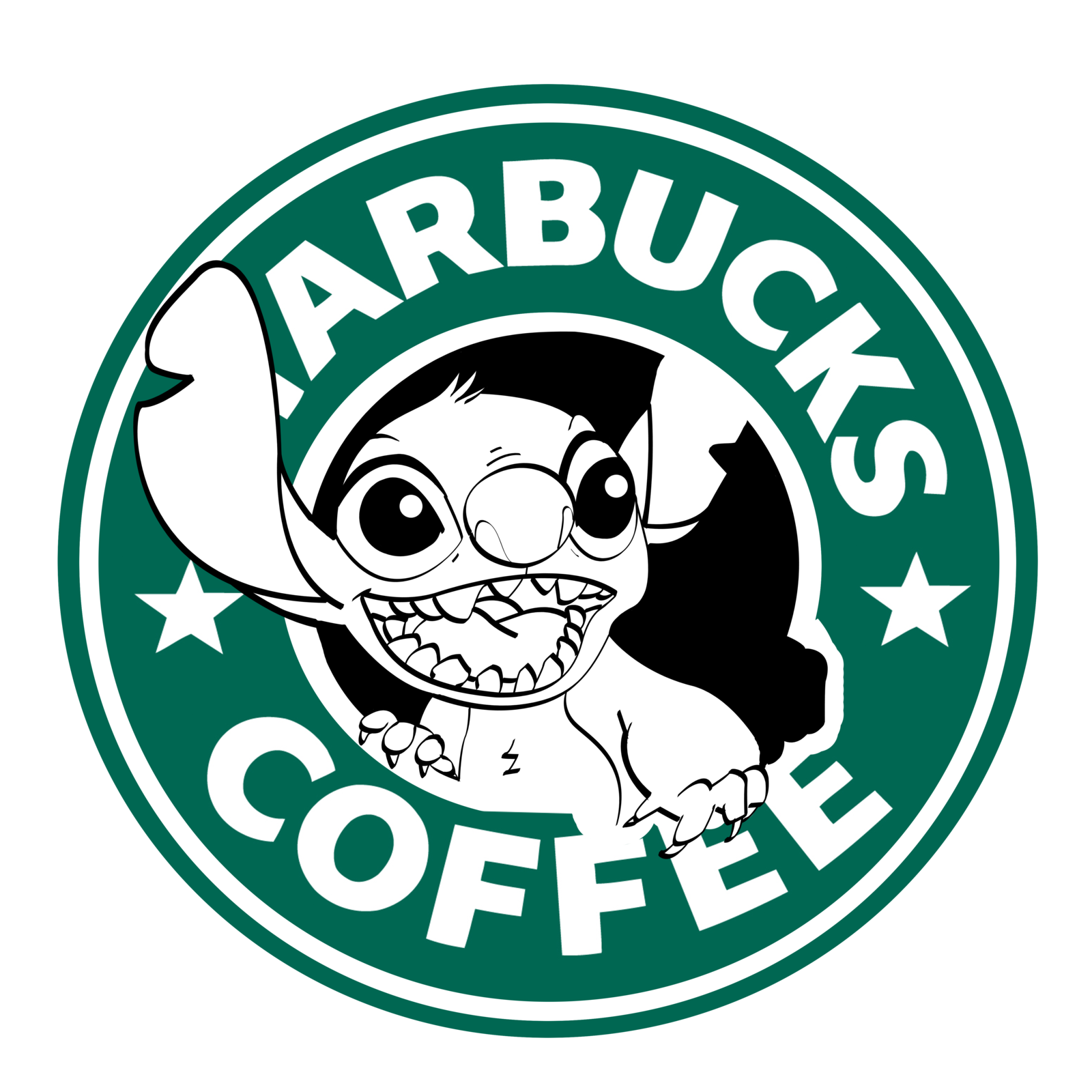 Download Stitch Starbucks Wallpapers Wallpaper Cave
