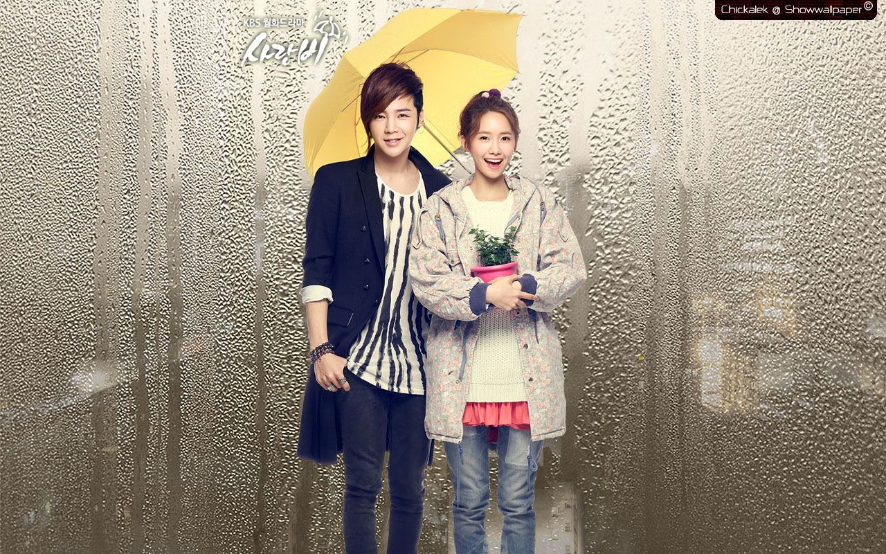 yoona love rain wallpaper