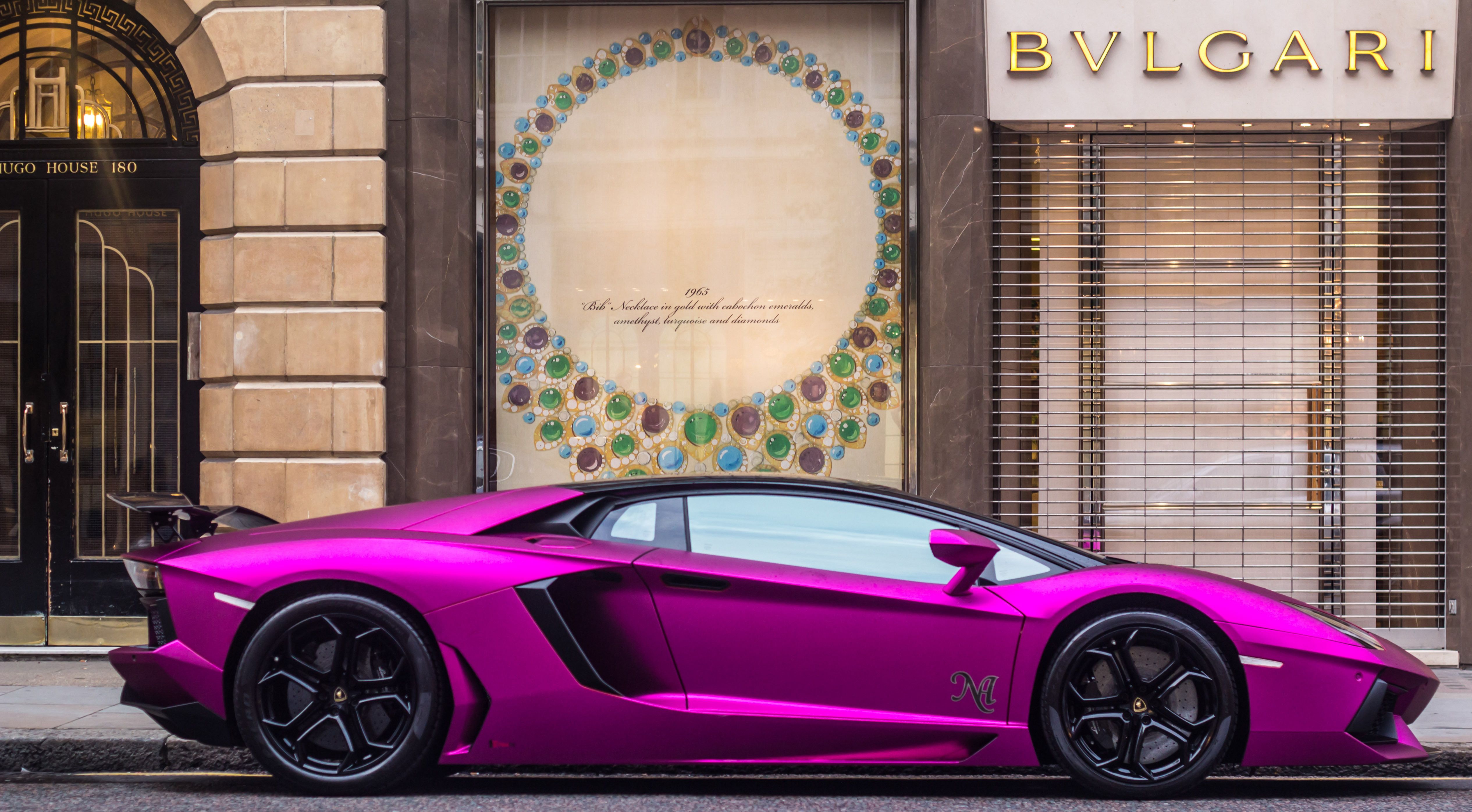 Purple Lamborghini Desktop wallpaper 2560x1600