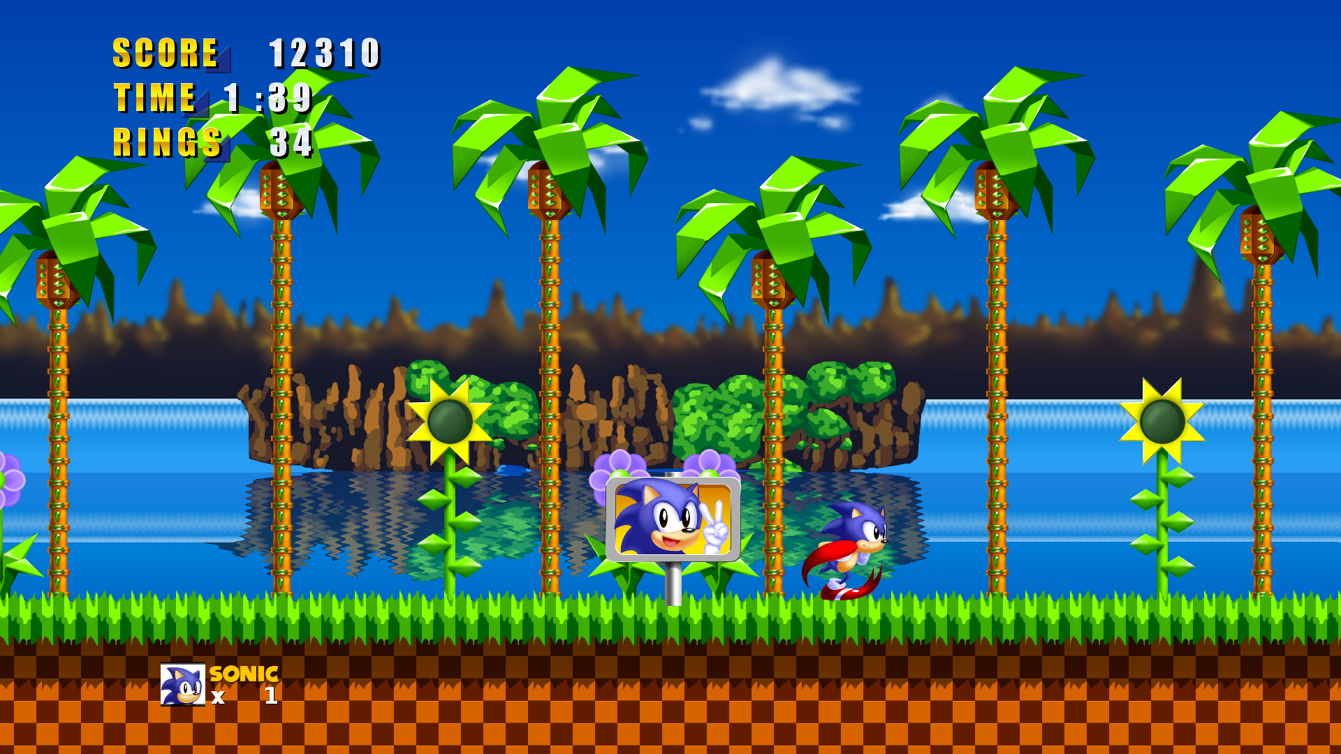 Free download Sonic 1 HD Green Hill Zone by Hyperchaotix [1920x1080] for your Desktop, Mobile & Tablet. Explore Sonic Generations Wallpaper HD. Sonic The Hedgehog Wallpaper, Sonic the Hedgehog