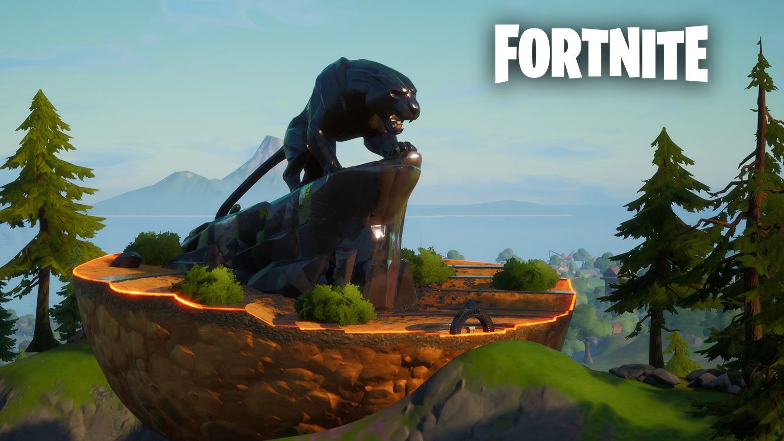 Black Panther's Prowl monument added in Fortnite September 1 map changes