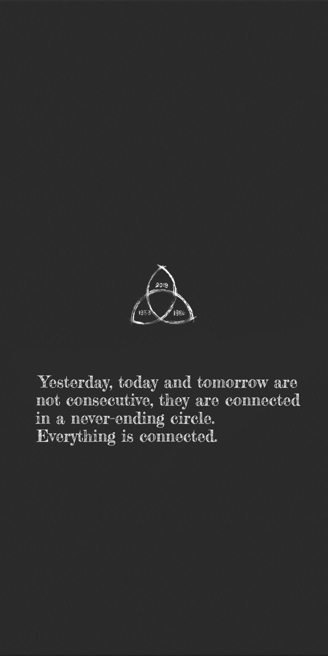 Everything is connected.. Dark quotes, Dark wallpaper, Dark qoutes