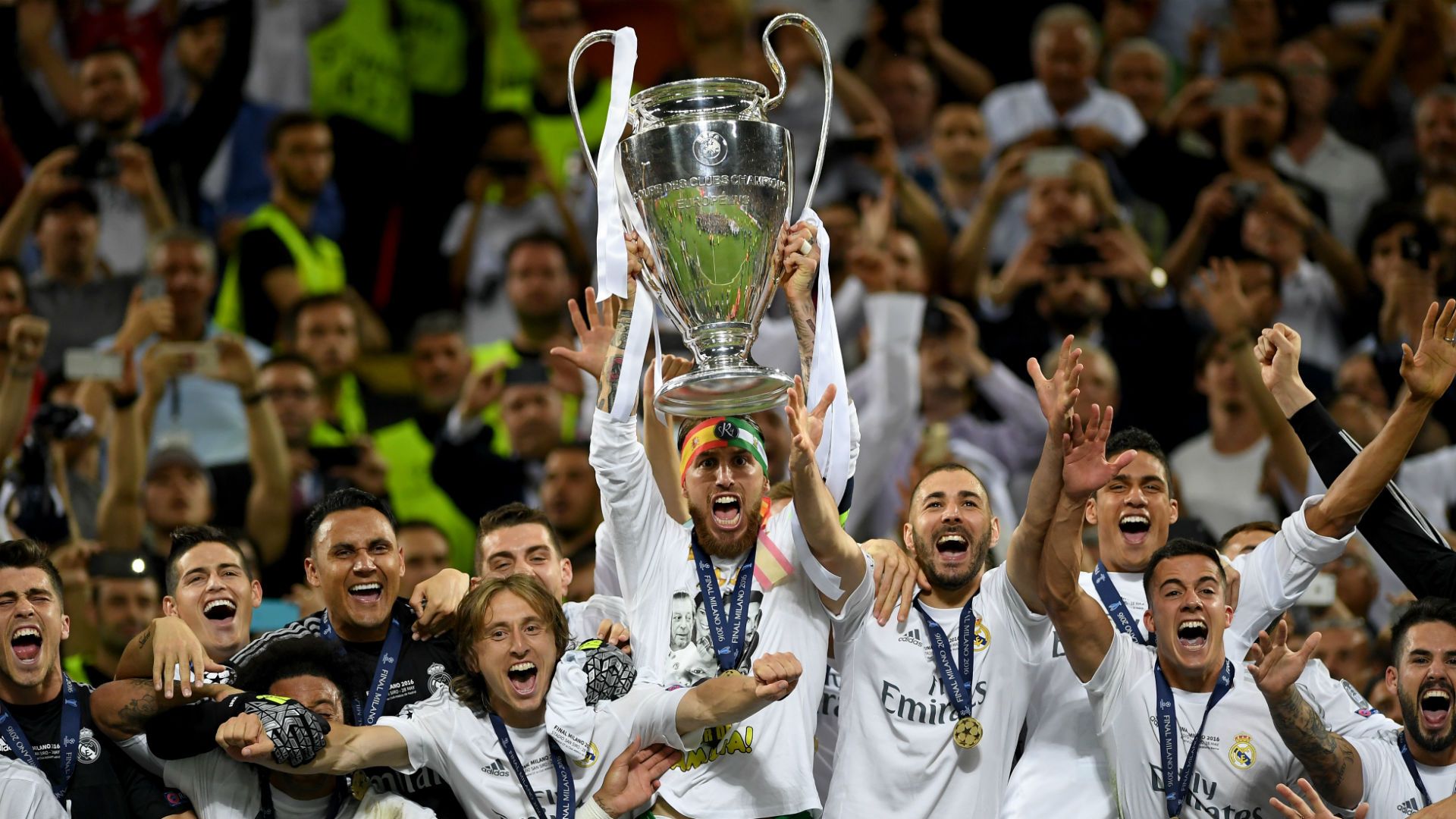 Realmadrid Madrid Champions League Winners 2017 HD Wallpaper