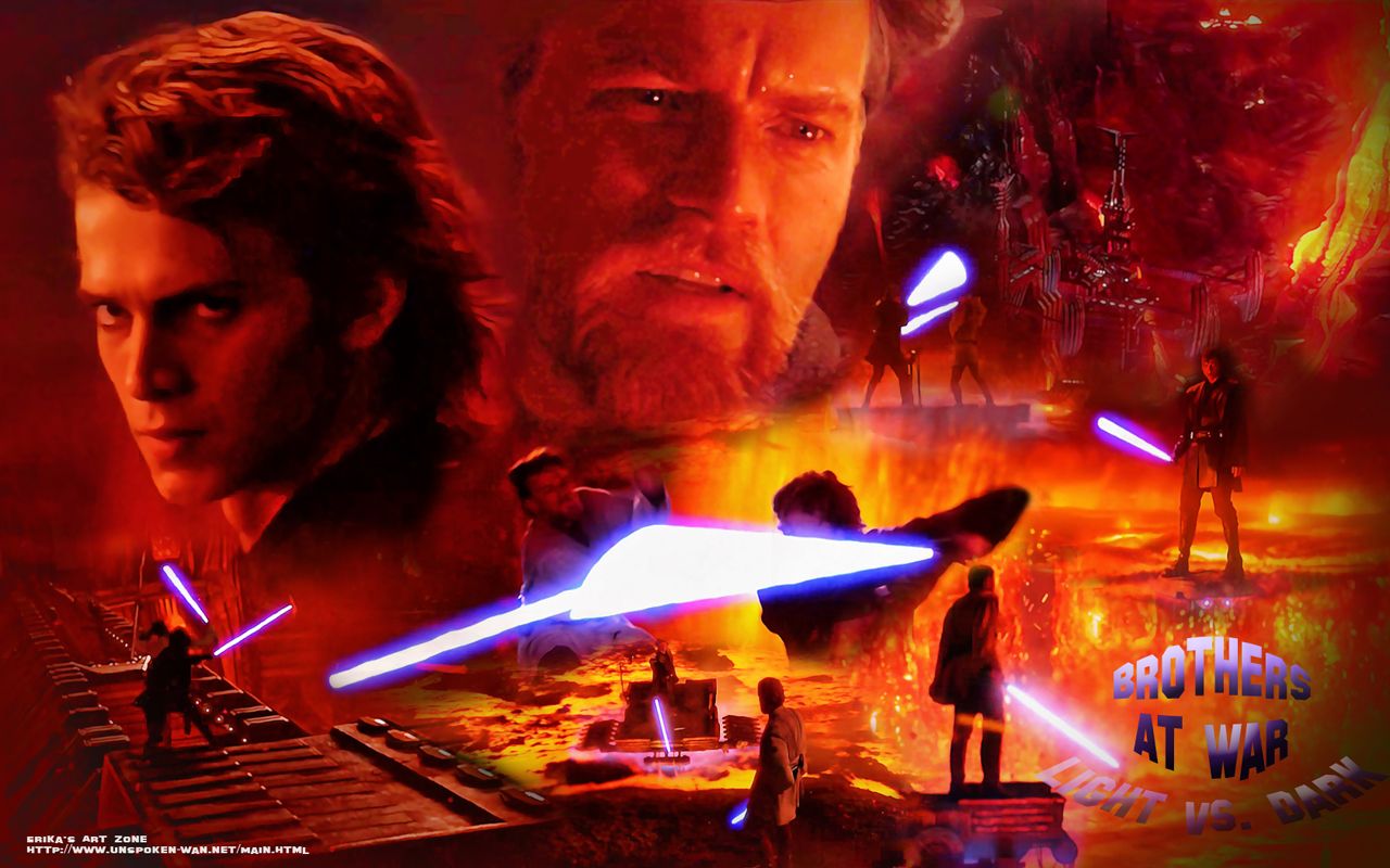 Obi And Anakin Wan Kenobi And Anakin Skywalker Foto