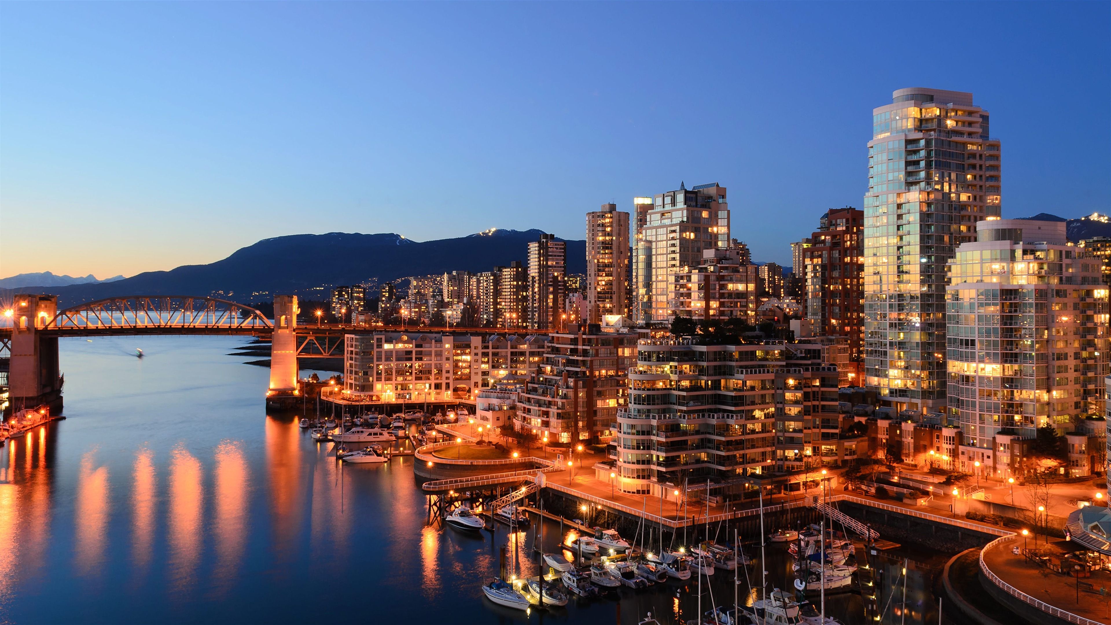 Vancouver 4K wallpaper for your desktop or mobile screen free and easy to download