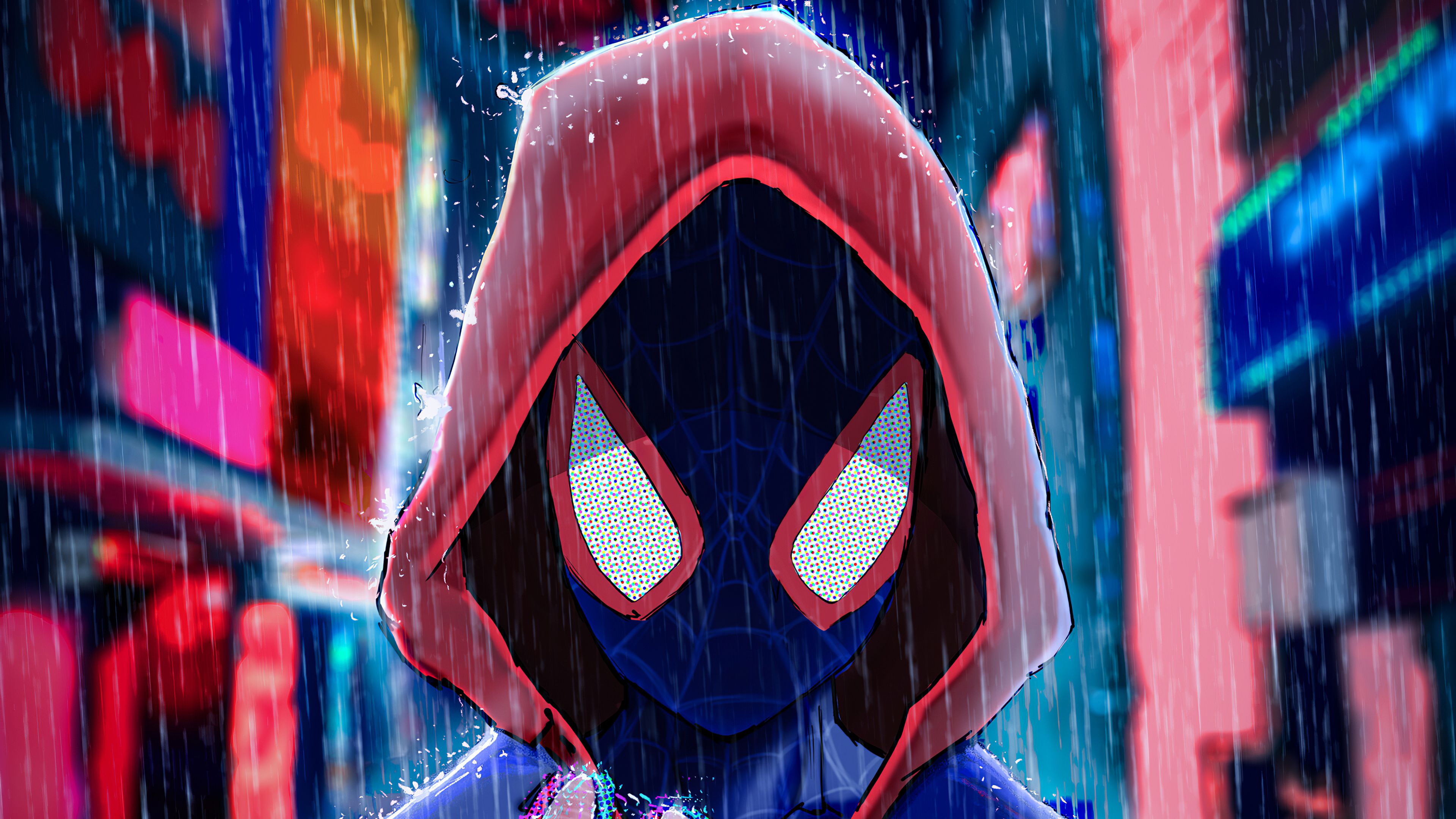 Spider Man Red Hoodie, HD Superheroes, 4k Wallpaper, Image, Background, Photo and Picture