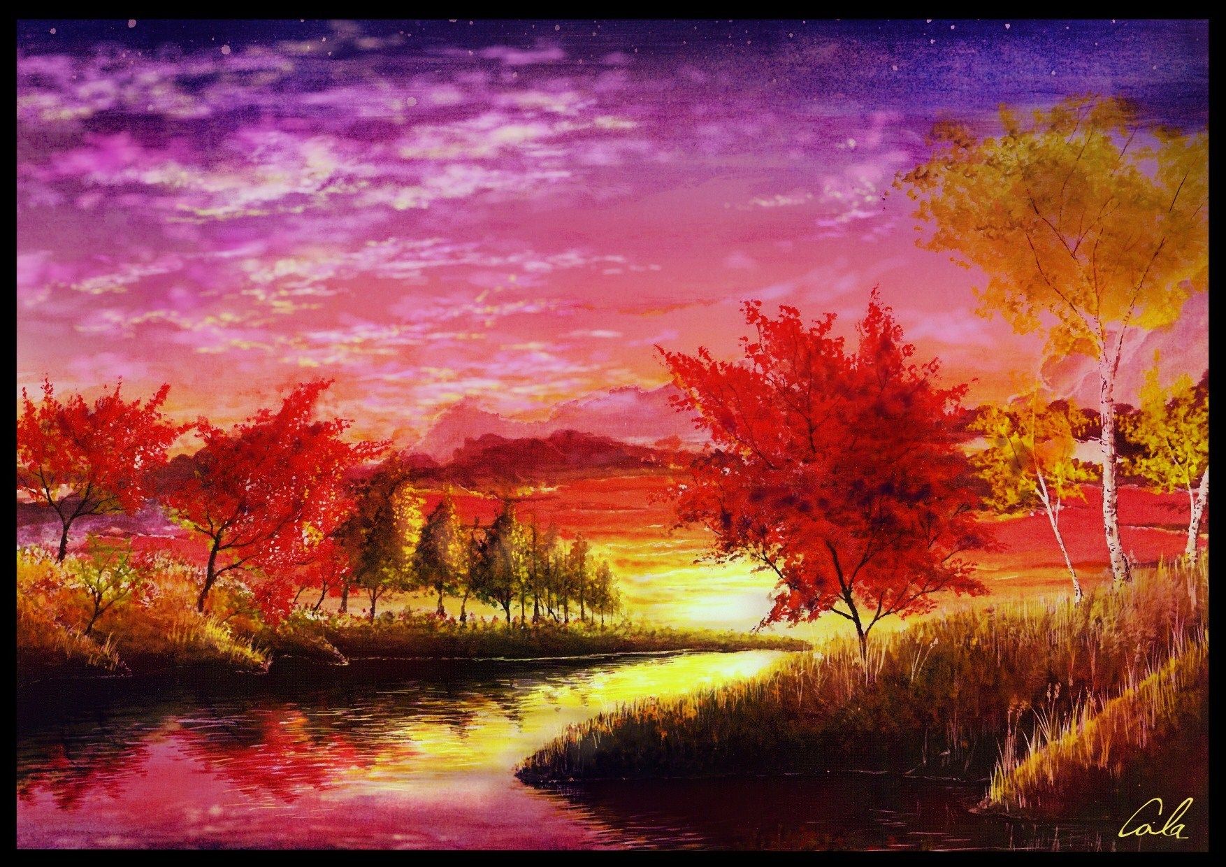 Autumn Anime Scenery Wallpapers - Wallpaper Cave